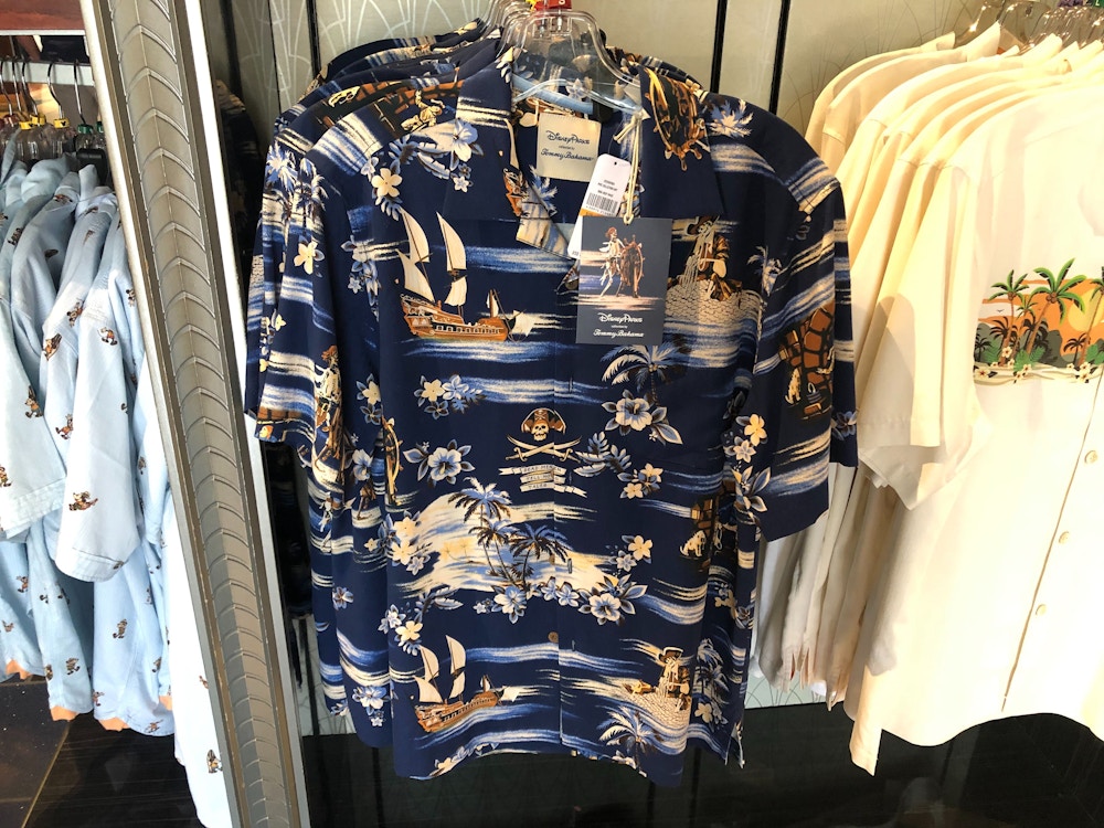 LaughingPlace.com on X: NEW MERCHANDISE - @TommyBahama Pirates of the  Caribbean camp shirt for $150.00 at Disneyland #Disneyland #pirates  #tommybahama  / X