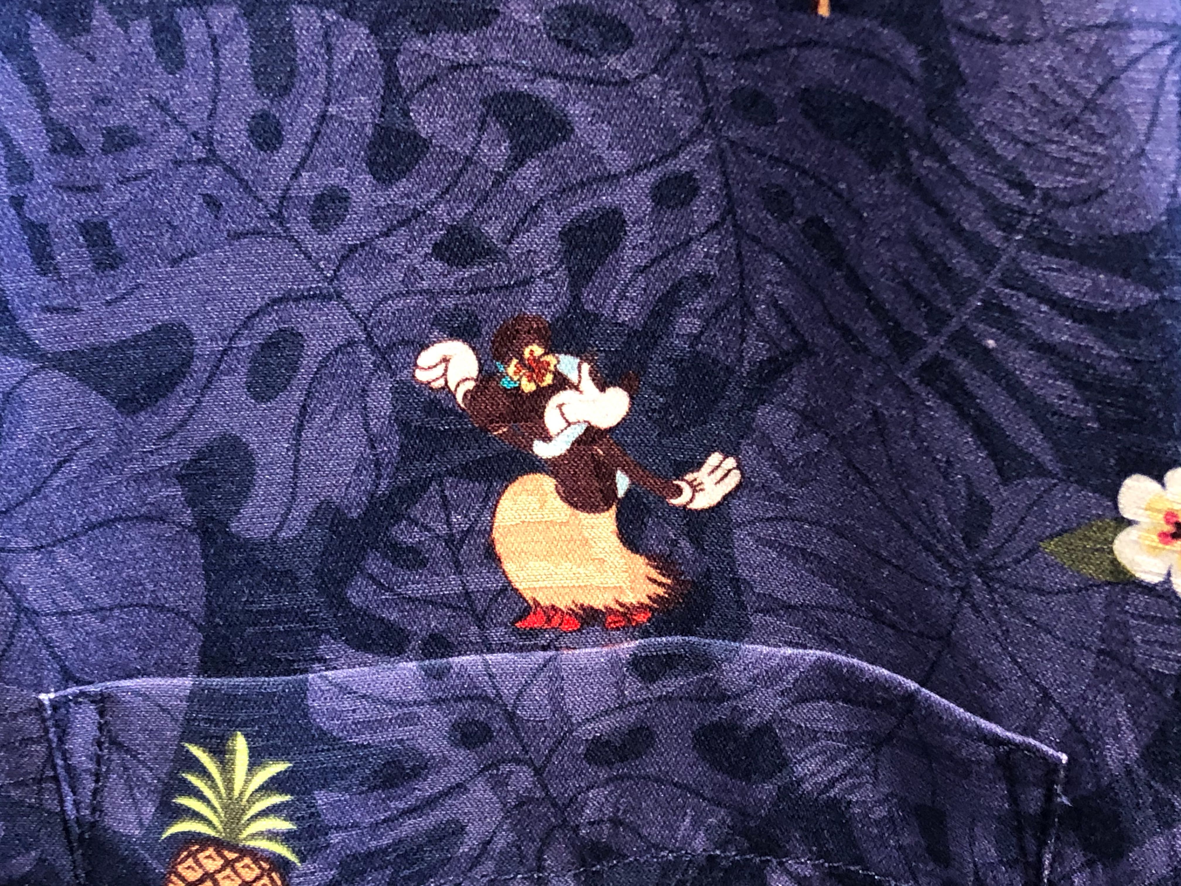 Tommy Bahama Mickey and Minnie Mouse Shirt