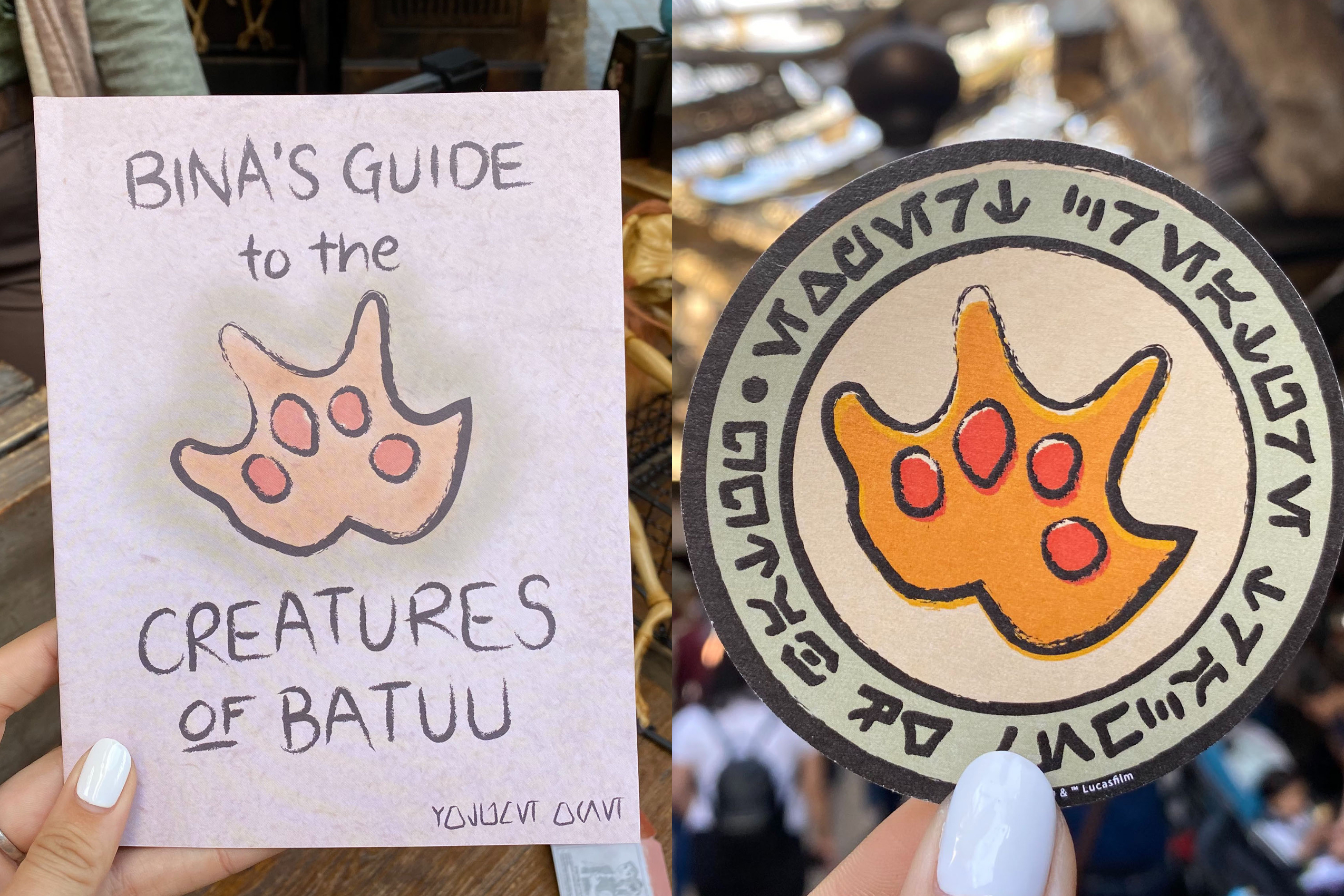 PHOTOS New "Bina's Guide to the Creatures of Batuu" Scavenger Hunt