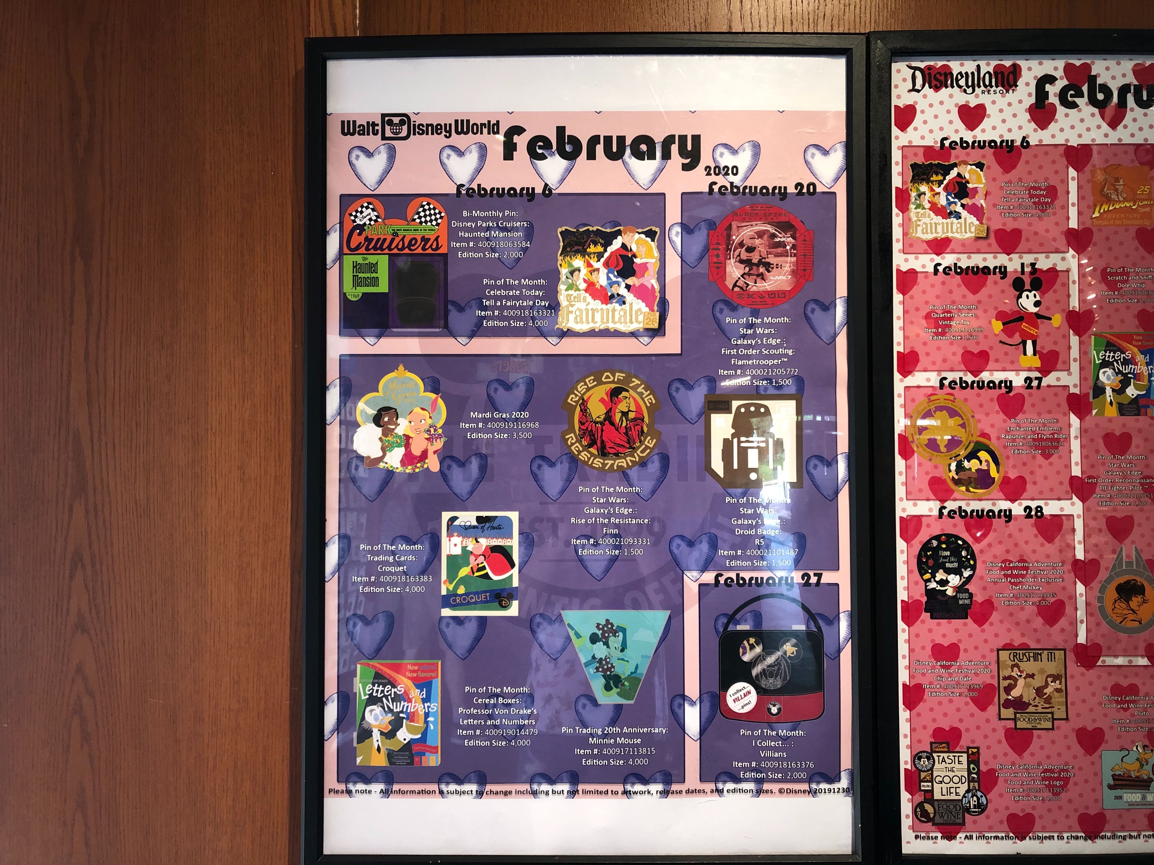February 2020 pins