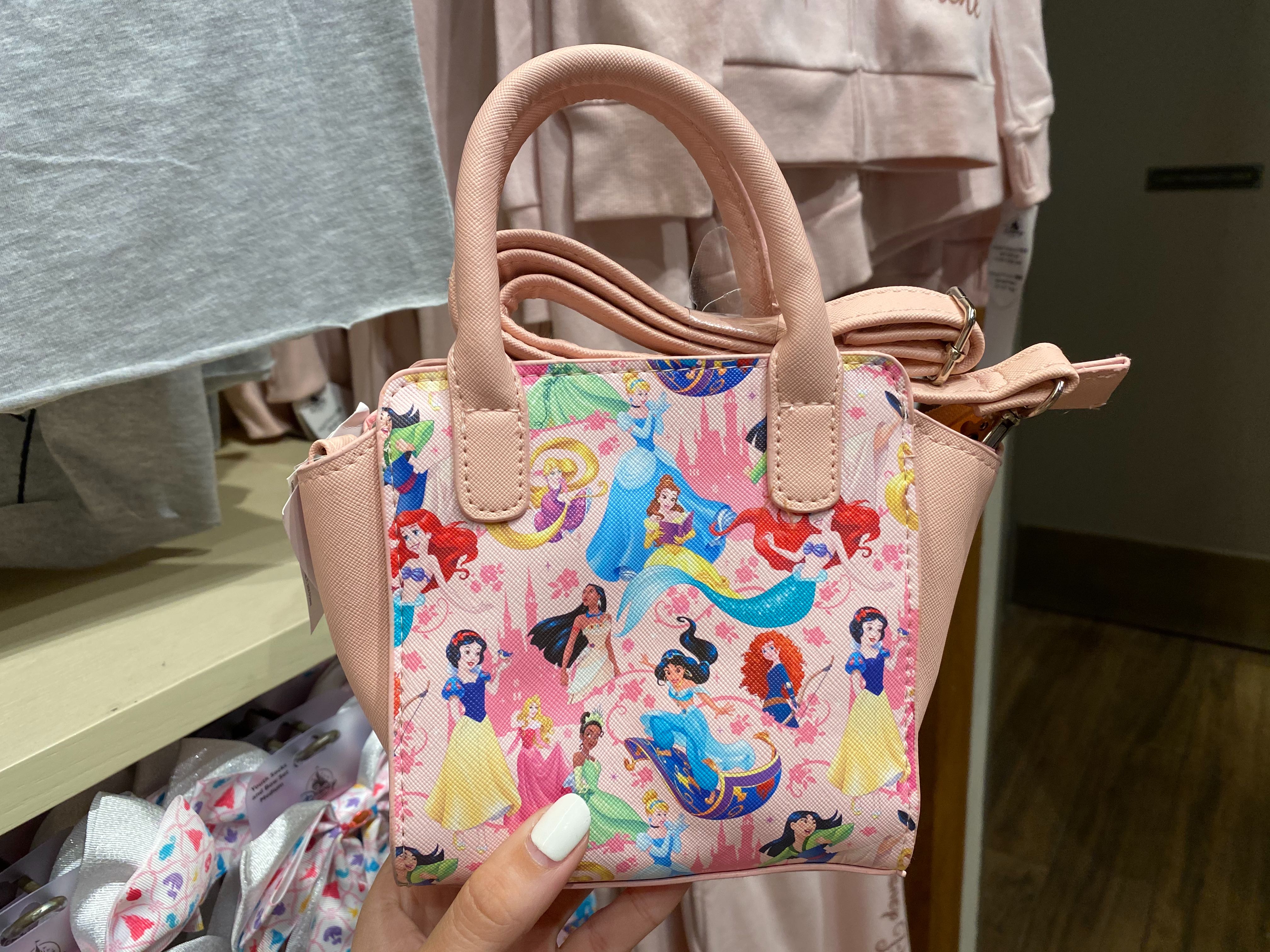 Perfectly Pink Princesses Disney Purse Disney Shoulder Handbag Princess Bag Princess  Purse Tote Canvas Shoulder Bag - Etsy Norway