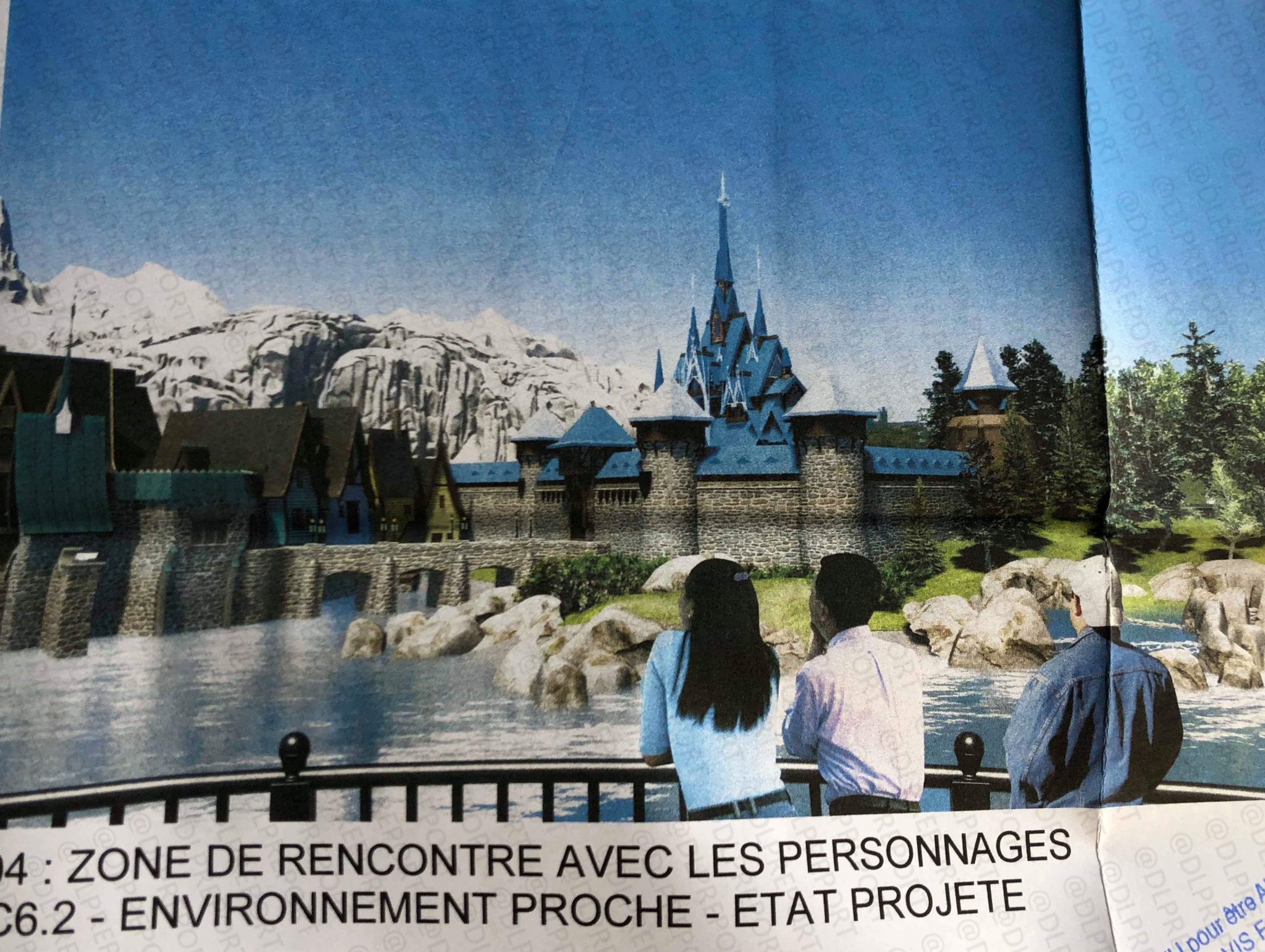 PHOTOS Construction Permits Reveal New Details About "Frozen" Land