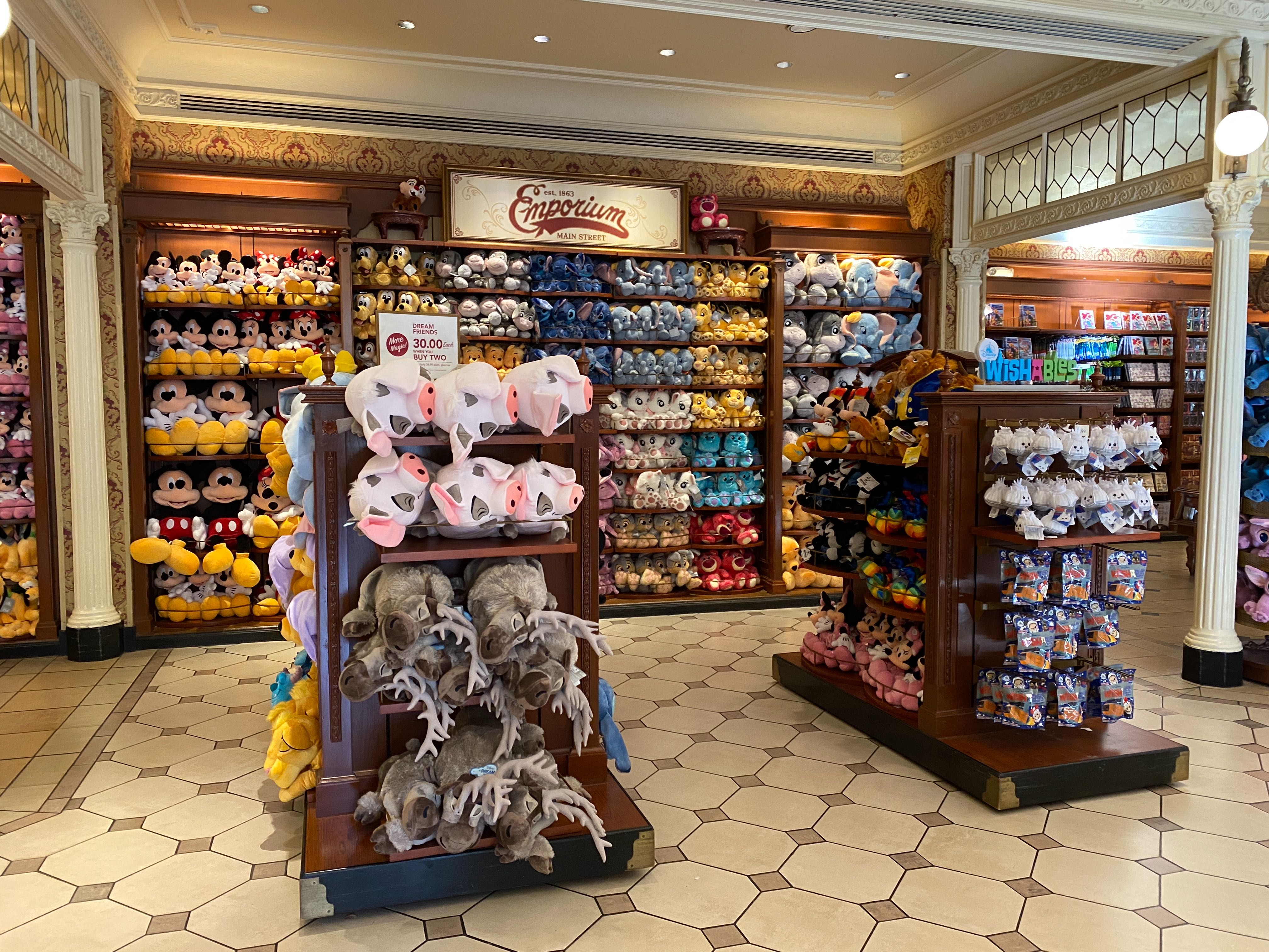 PHOTOS The Emporium Gets Adjusted Store Layout at the Magic Kingdom