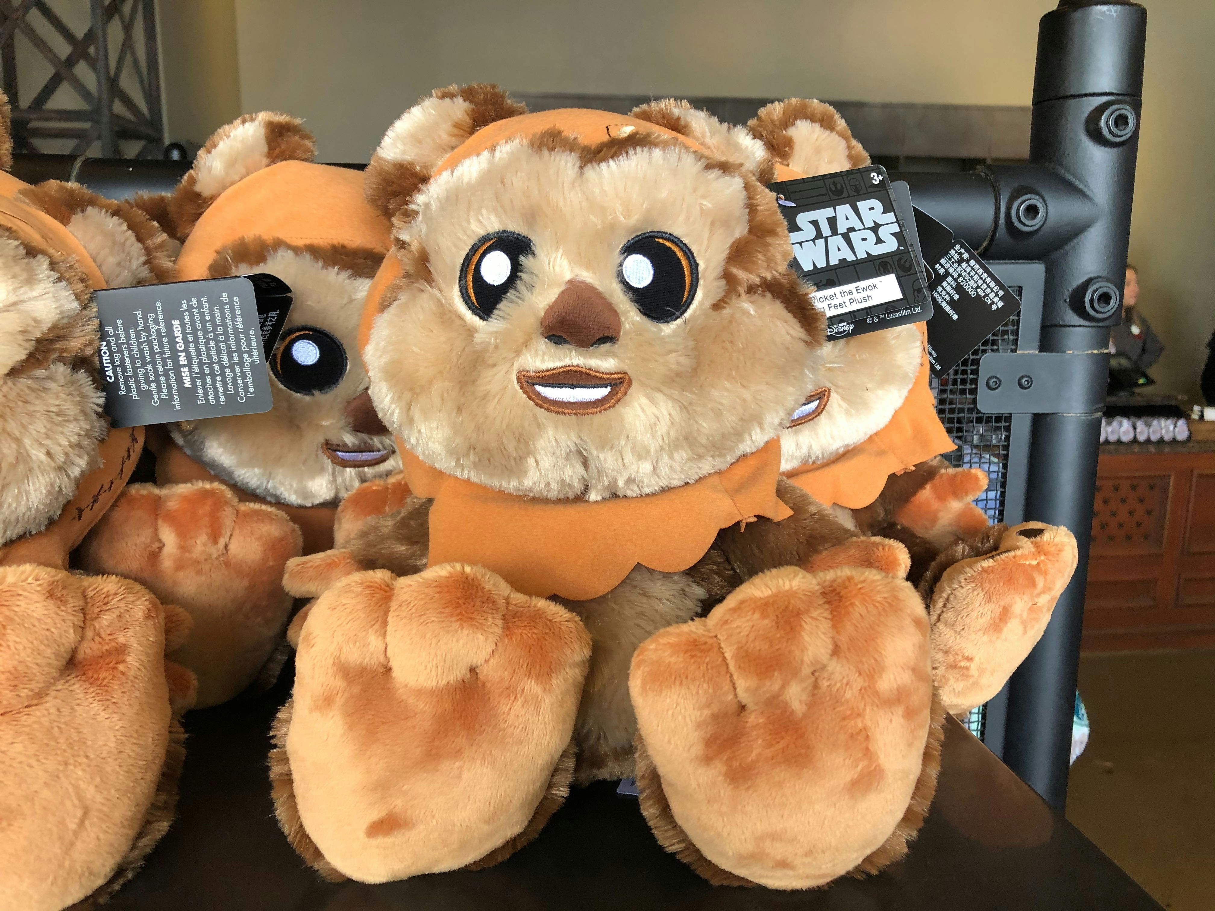 PHOTOS: New Wicket The Ewok Big Feet Plush Swings Into Walt Disney ...