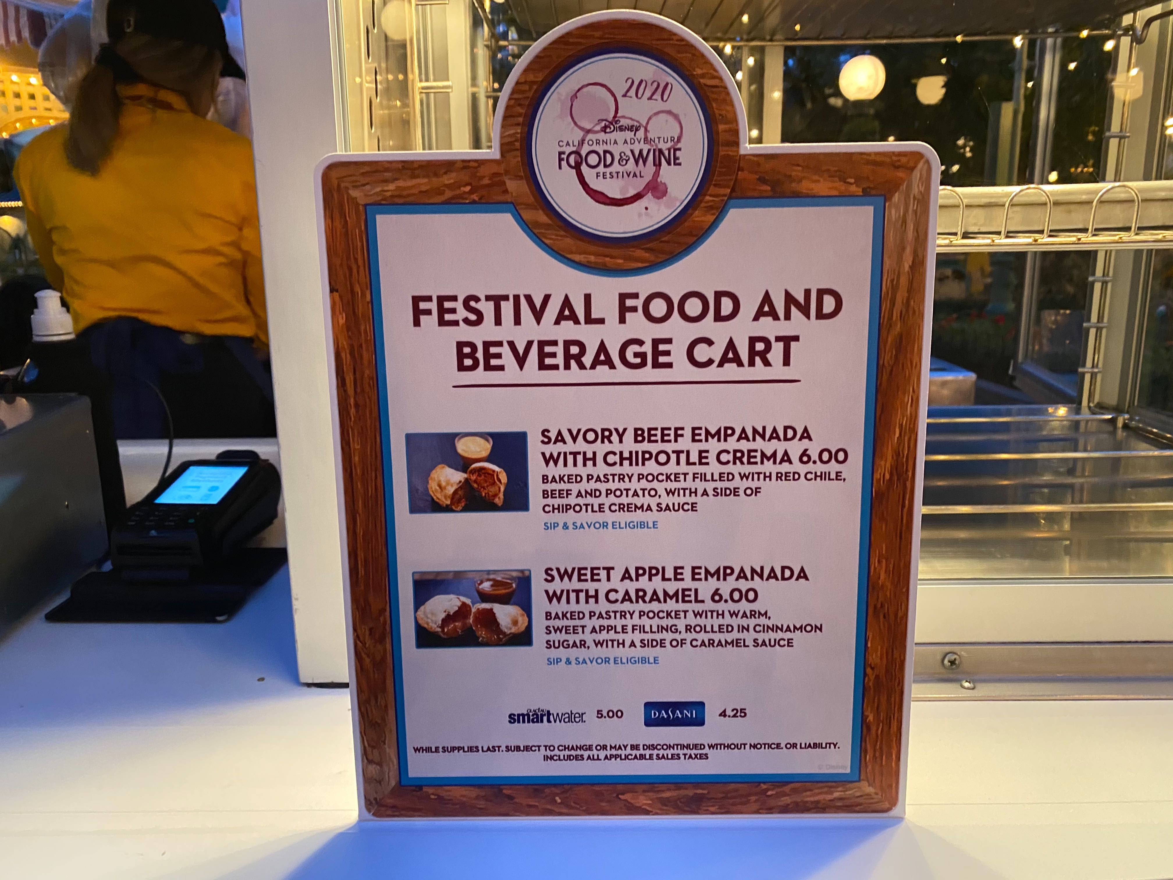 festival food and beverage cart