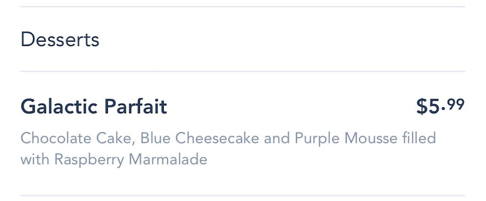 galactic parfait