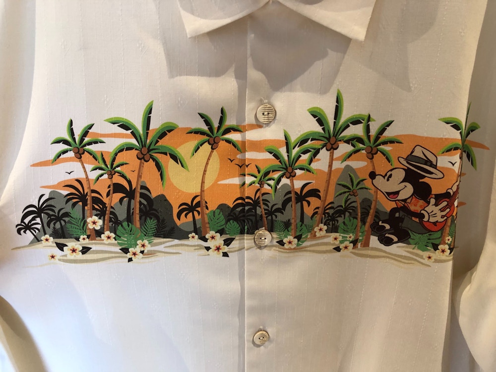 Tommy Bahama Mickey and Minnie Mouse Shirt