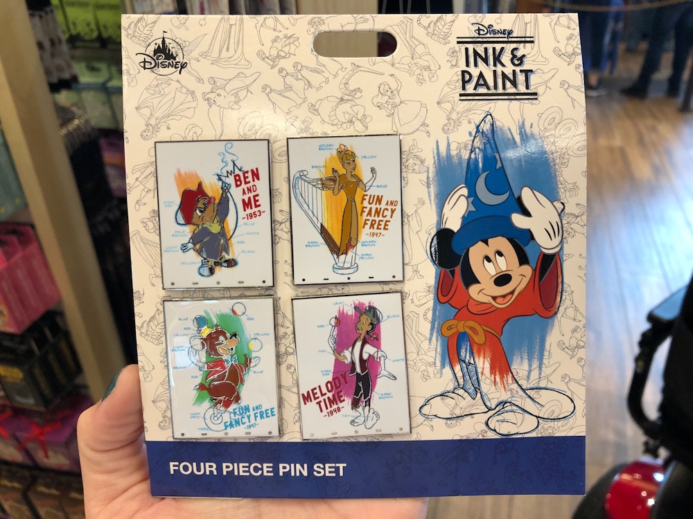 Ink and Paint 4 pin set