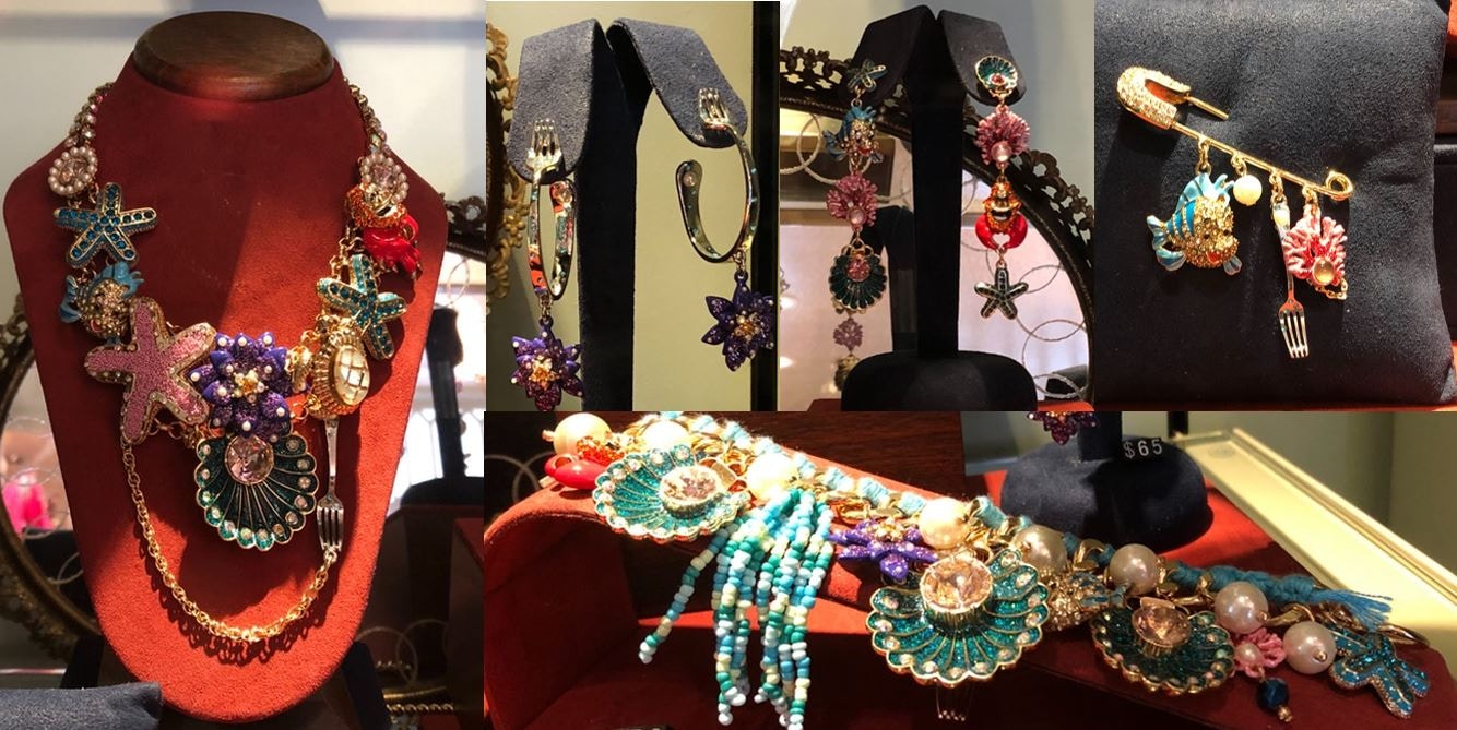 PHOTOS: New "The Little Mermaid" Jewelry Collection by Betsey Johnson Makes a Splash in Disney World - WDW News