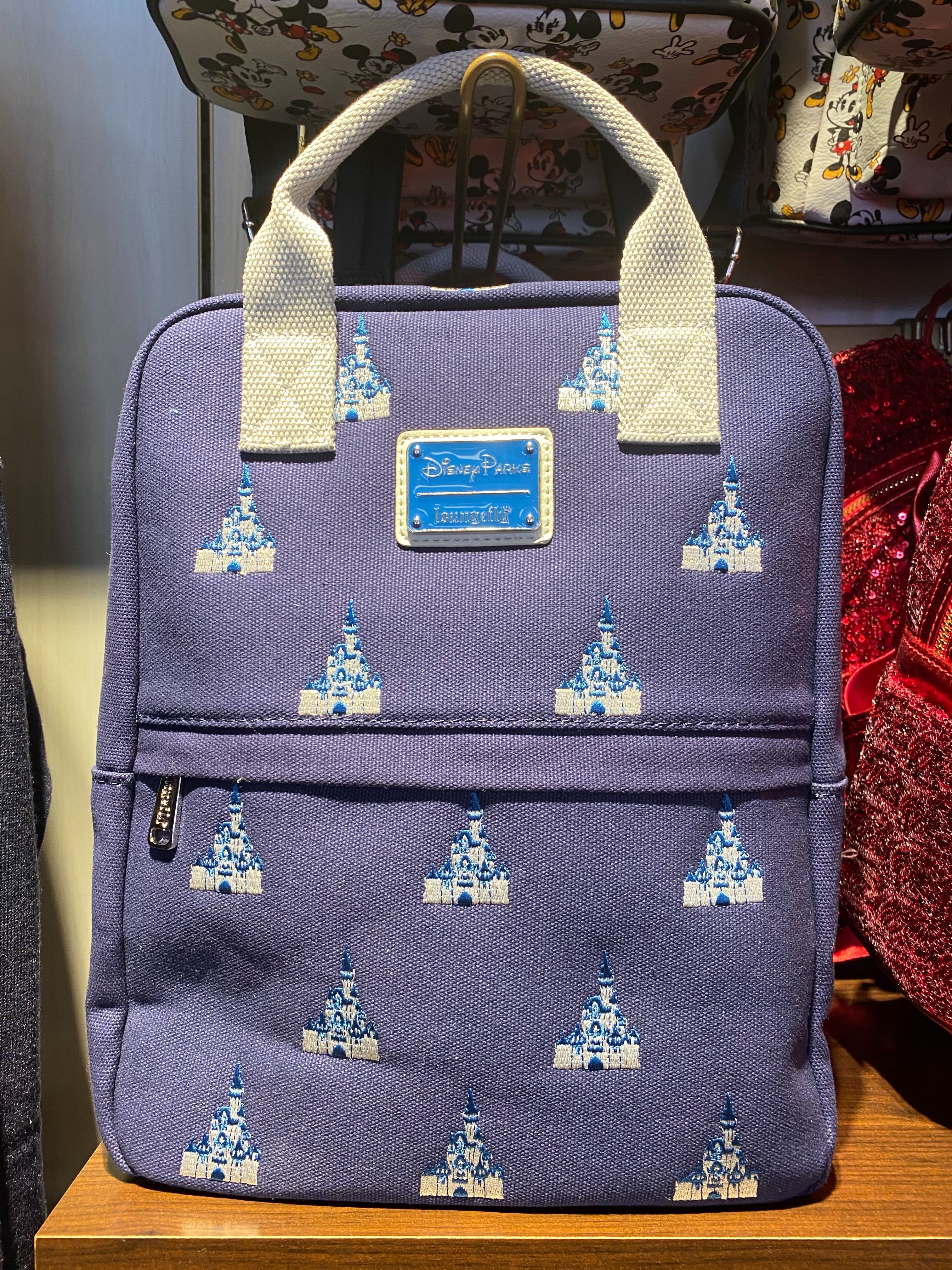 NWT!! Disney Parks Loungefly Canvas outlet Castle Backpack