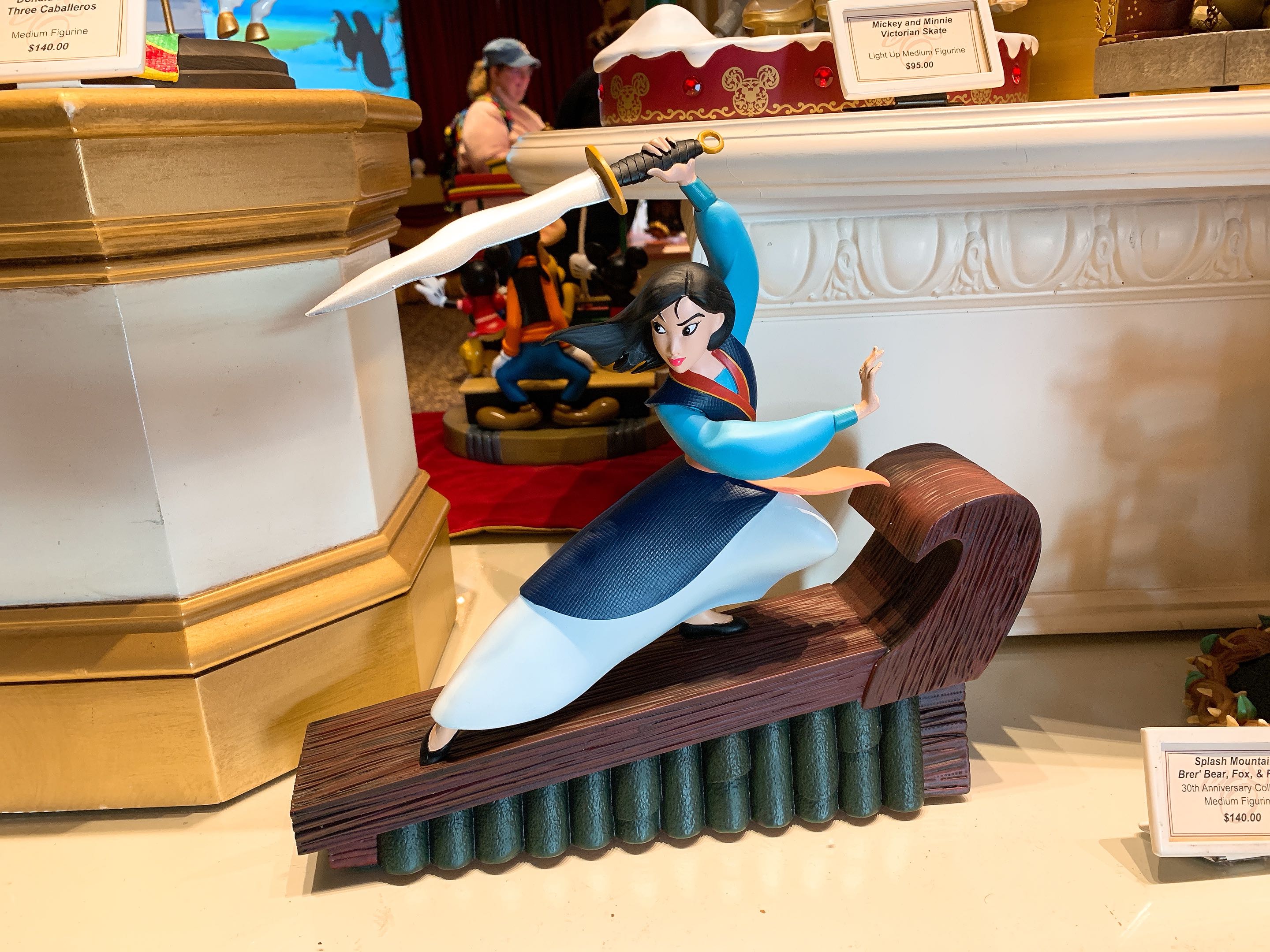 mulan figurine