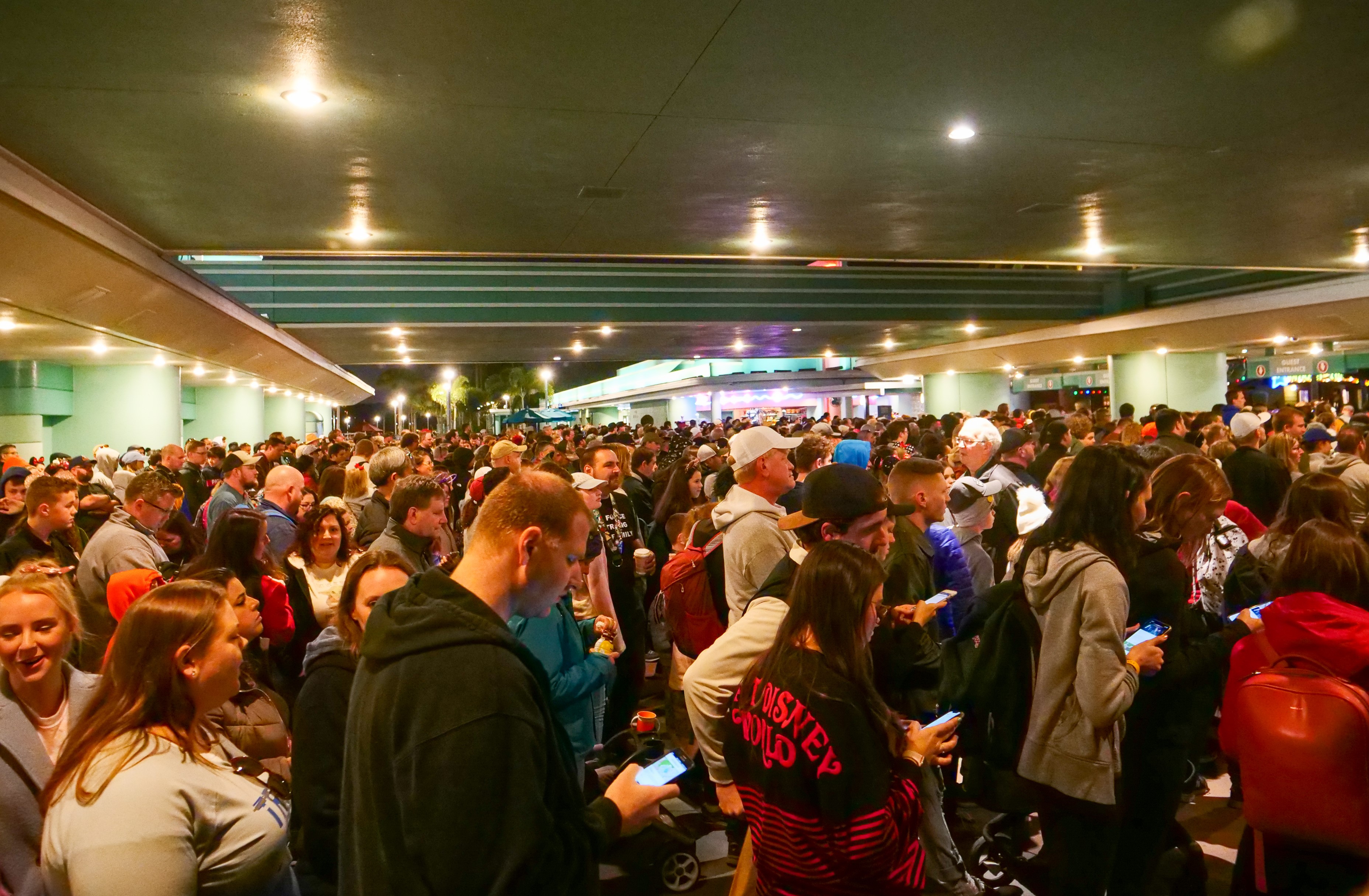 Hollywood Studios Crowds