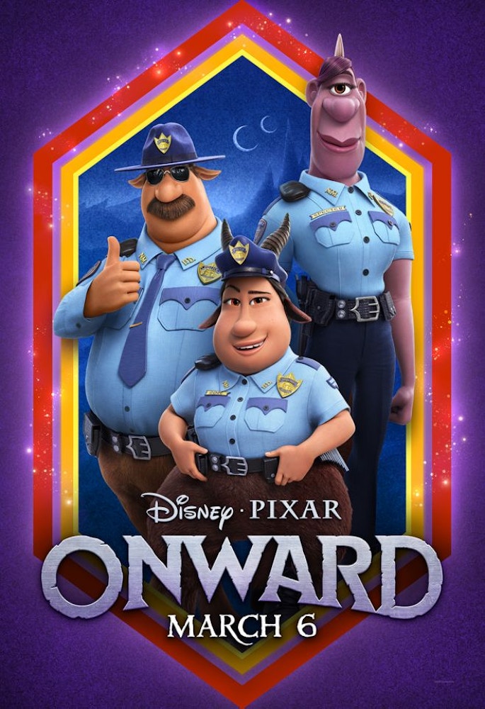 onward officers poster
