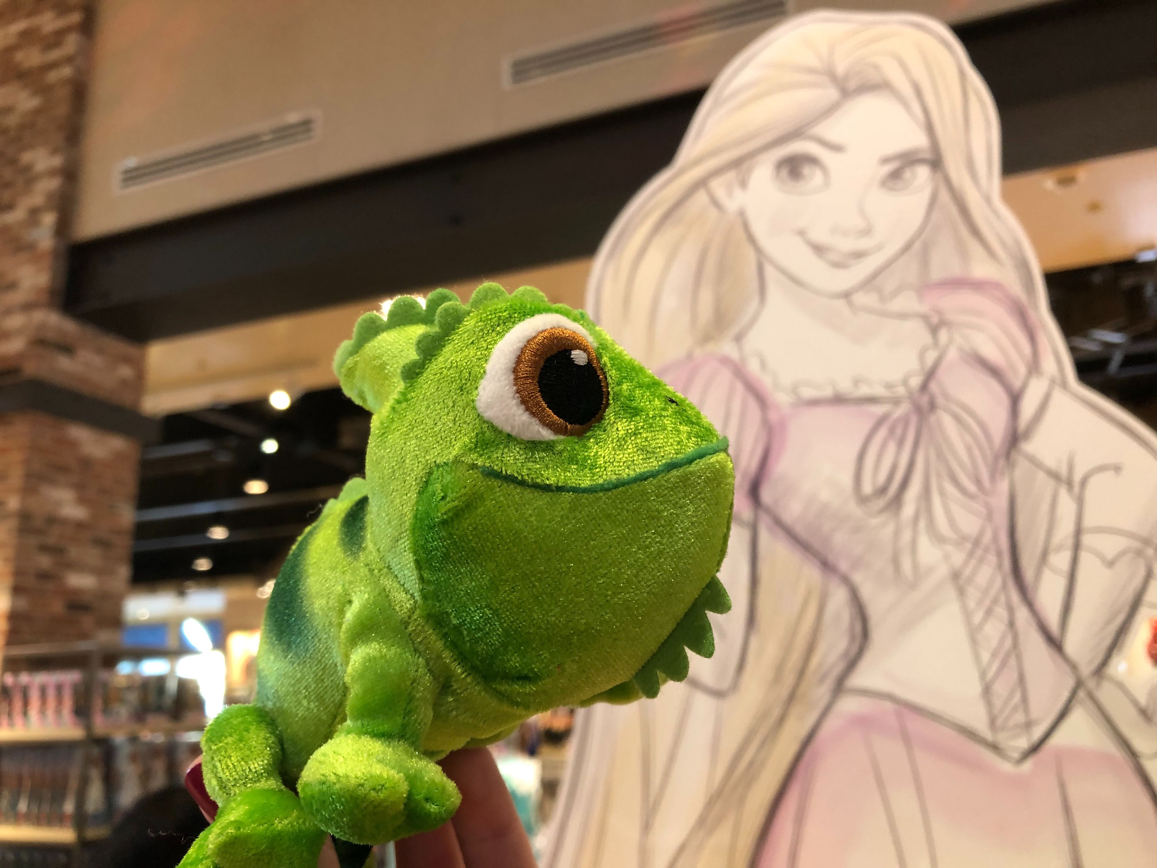 pascal shoulder plush disney world