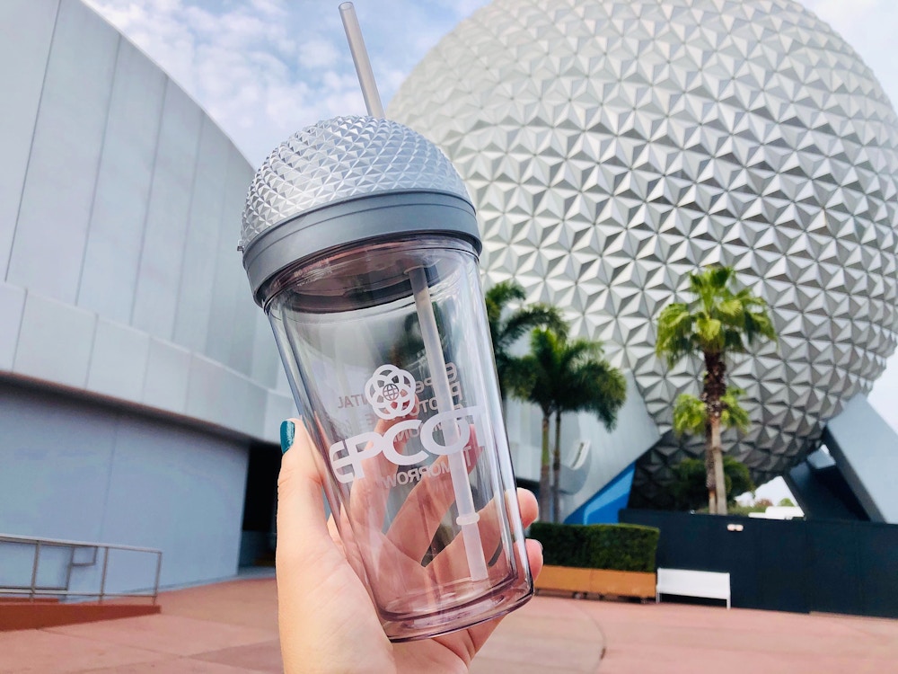 spaceship earth tumbler