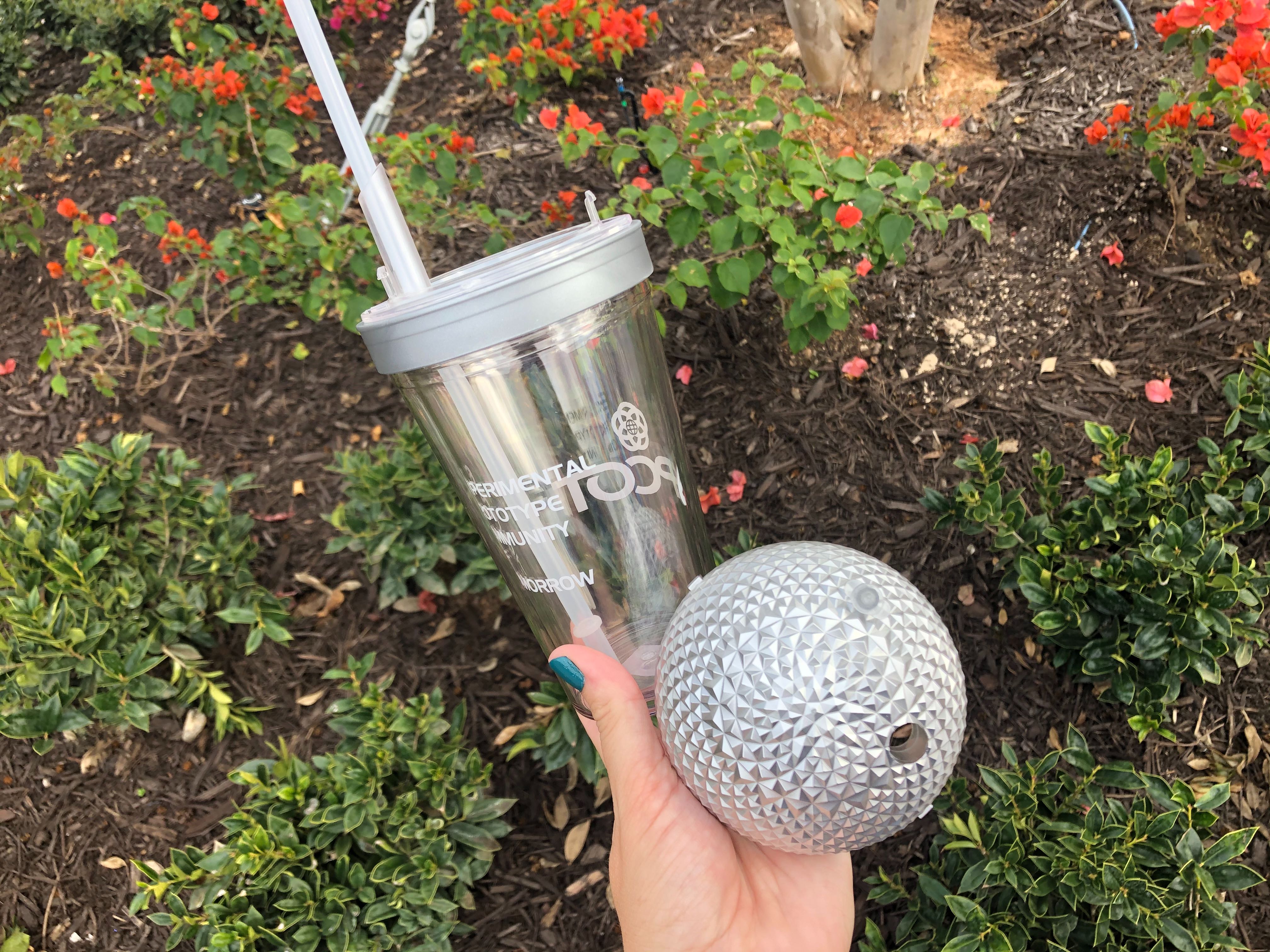 spaceship earth tumbler