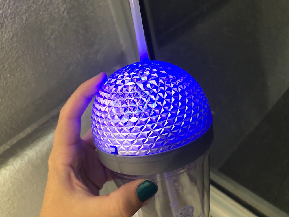 spaceship earth tumbler