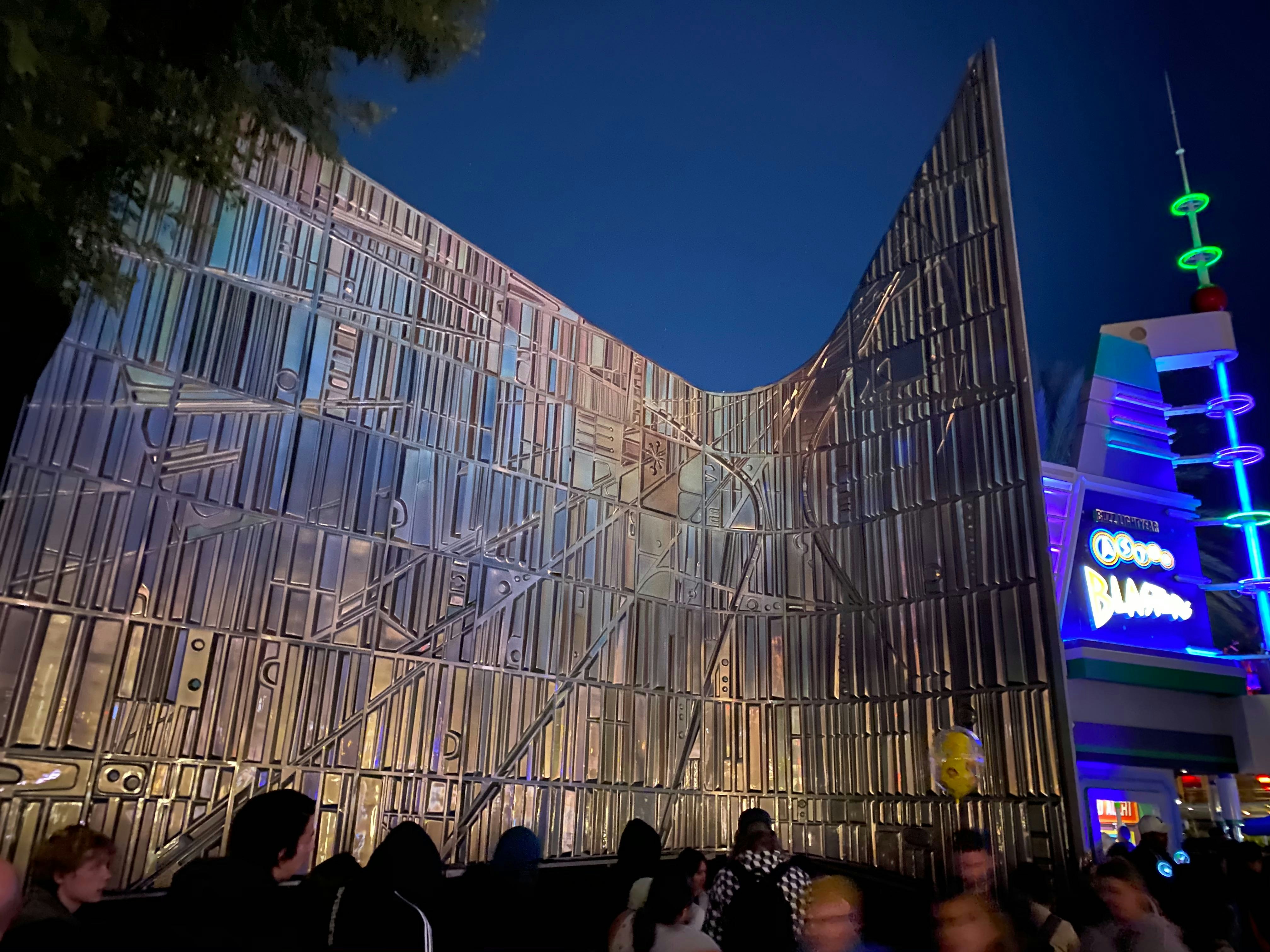 More Space-Age Inspired Tomorrowland Entrance Walls Unveiled at Disneyland Park