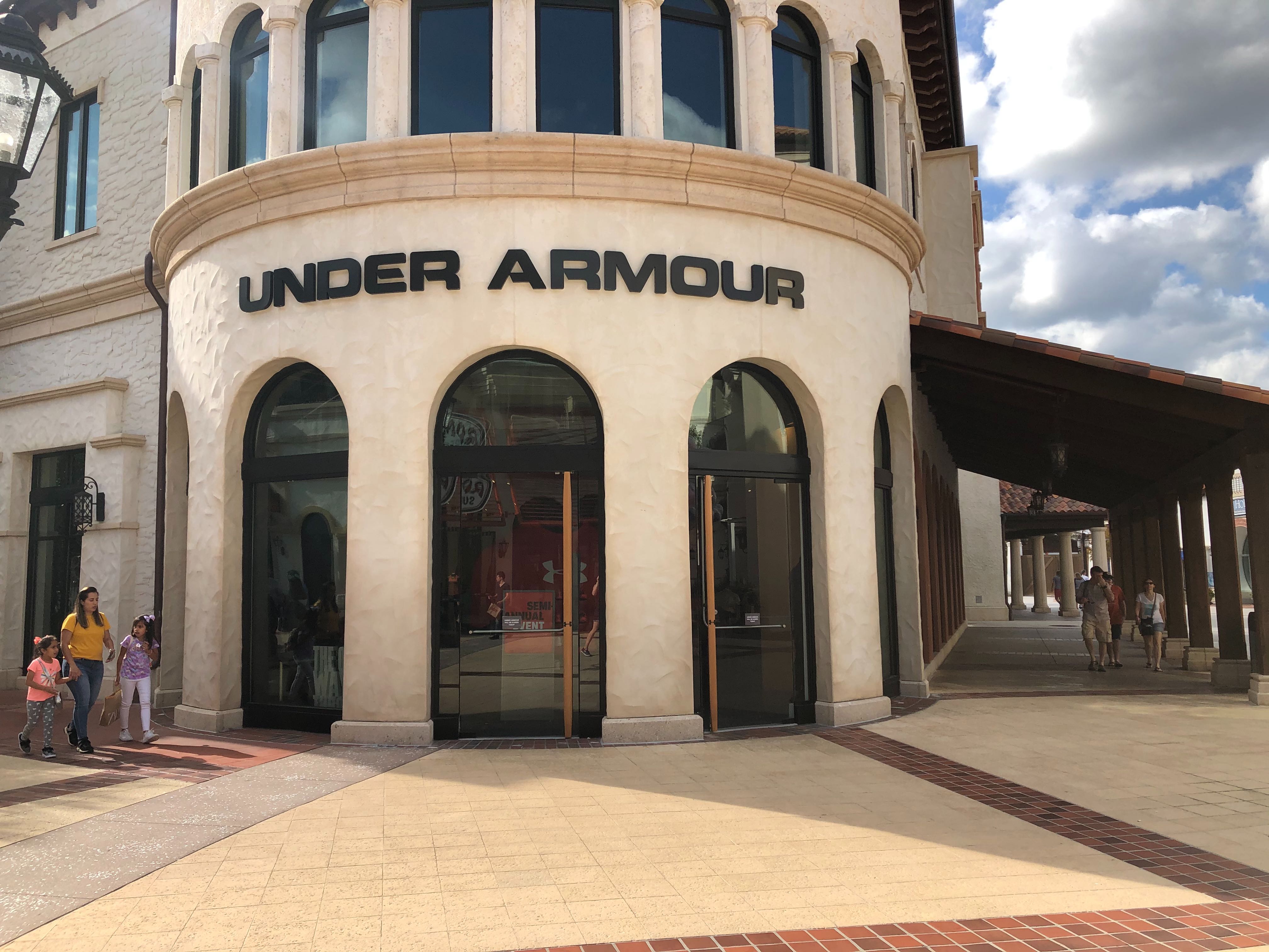 under armour outlet mall