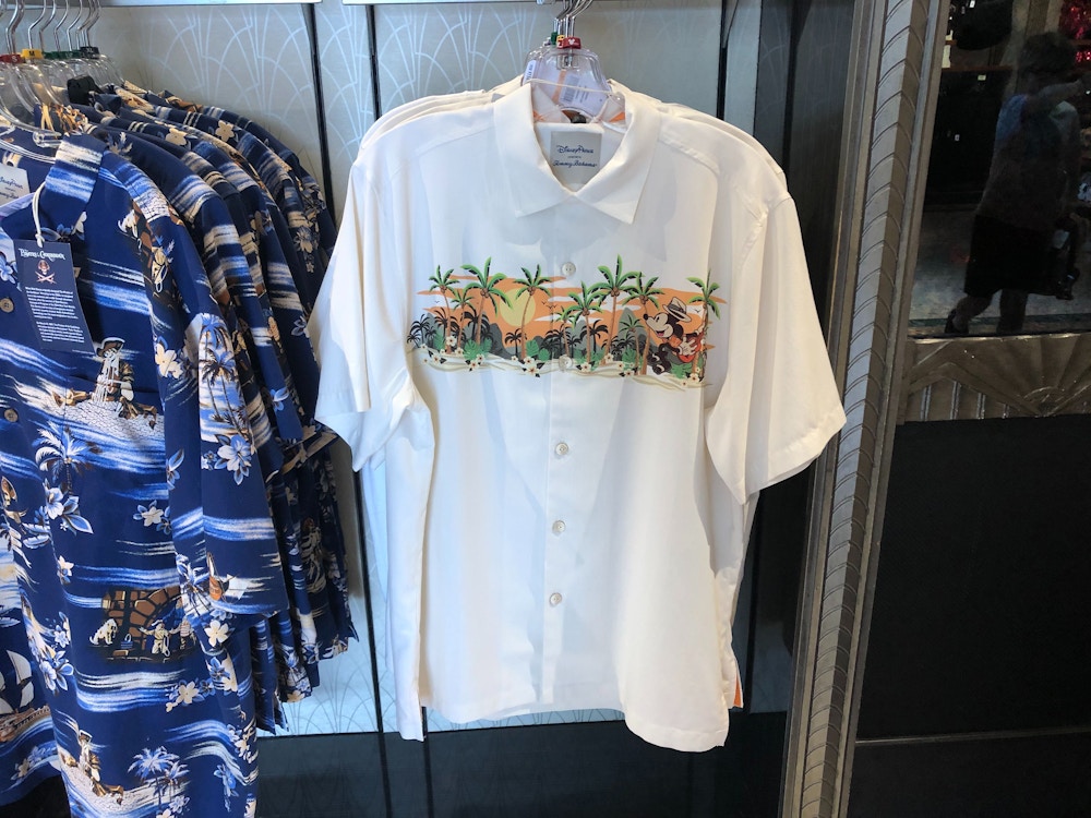 Tommy Bahama Mickey and Minnie Mouse Shirt