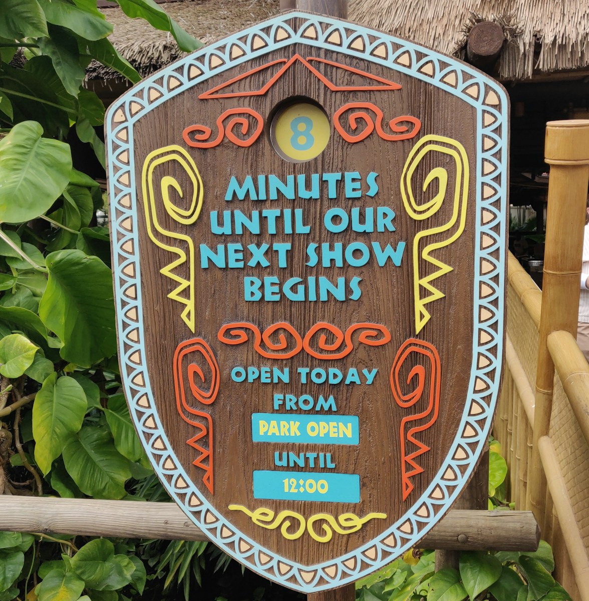 Tiki Room Sign