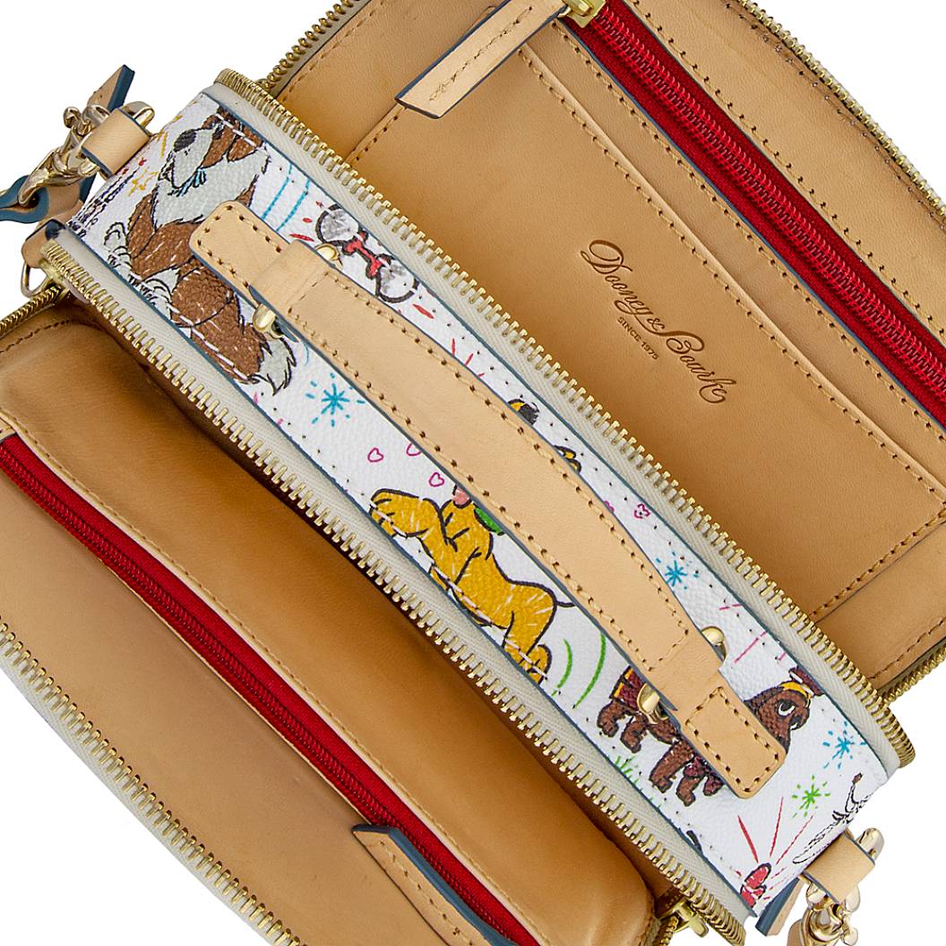 disney dogs crossbody bag by dooney & bourke