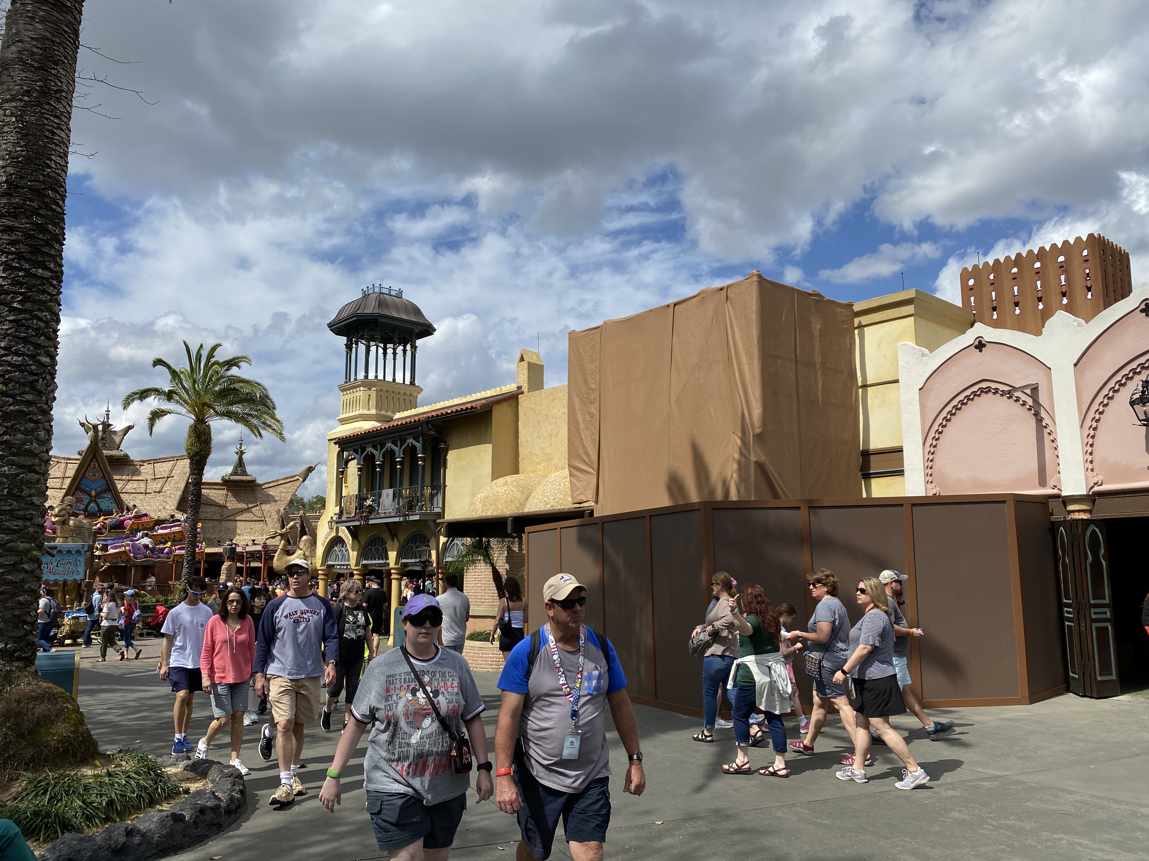 Adventureland construction