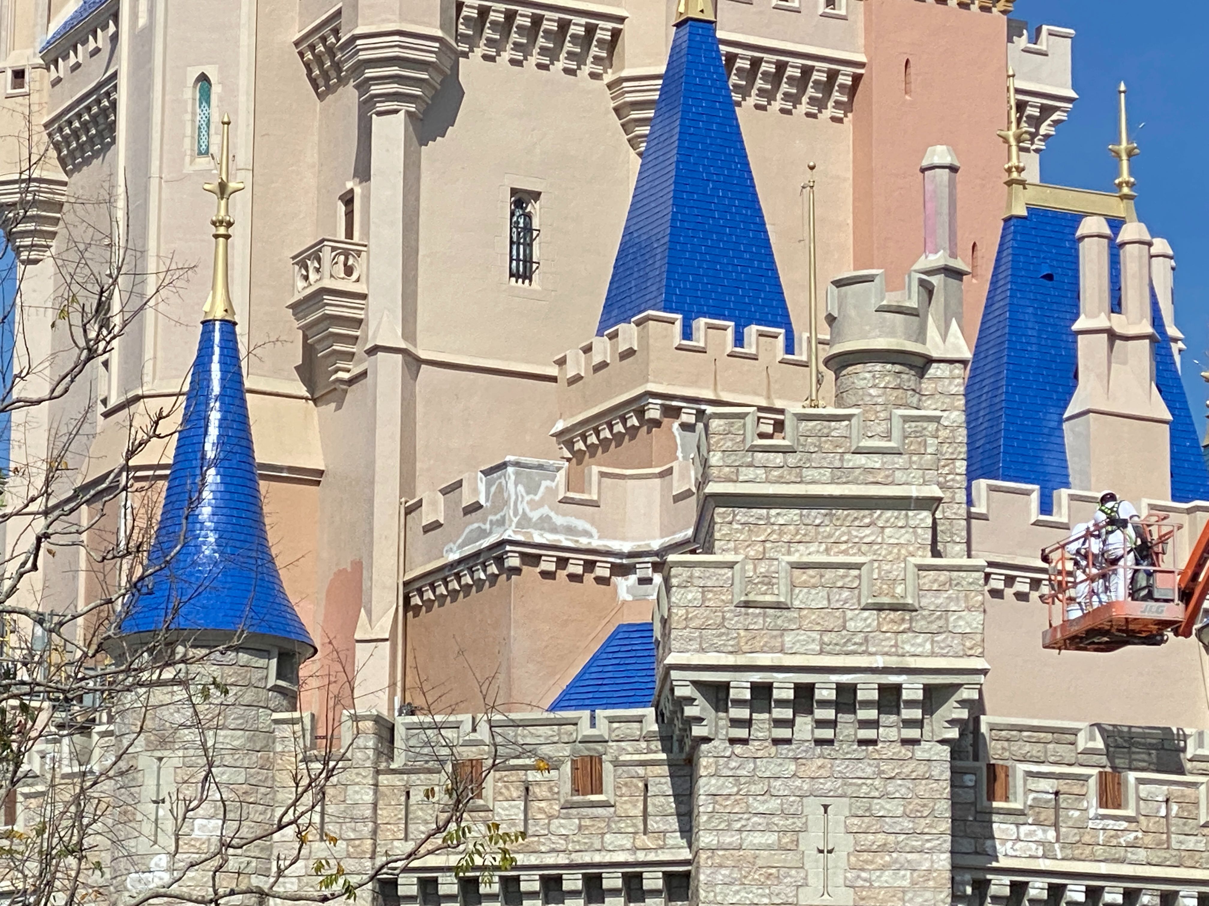 WDW Castle Paint