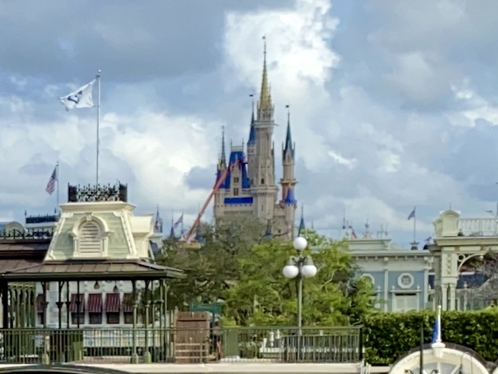 Cinderella castle makeover