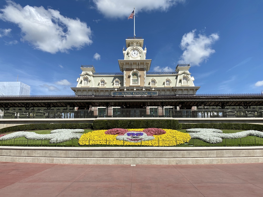 Magic kingdom train station