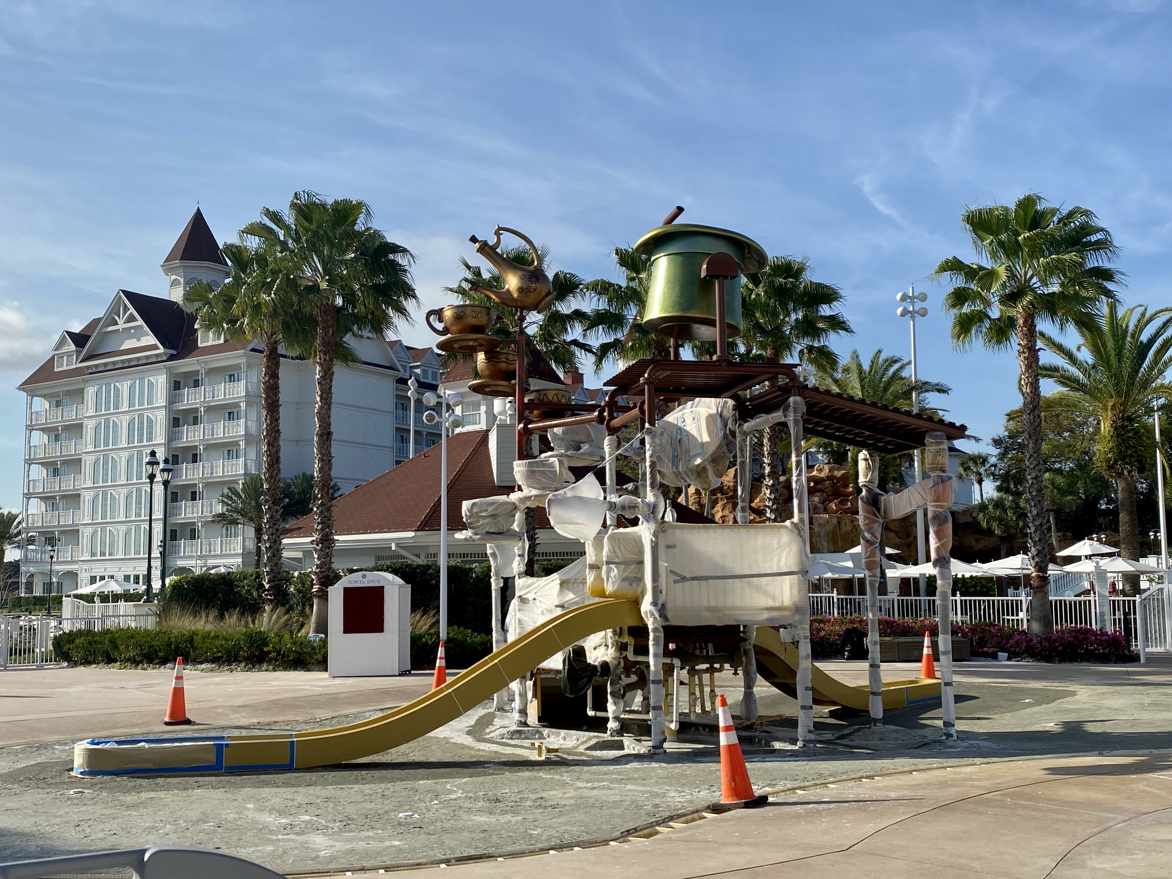Grand floridian water play