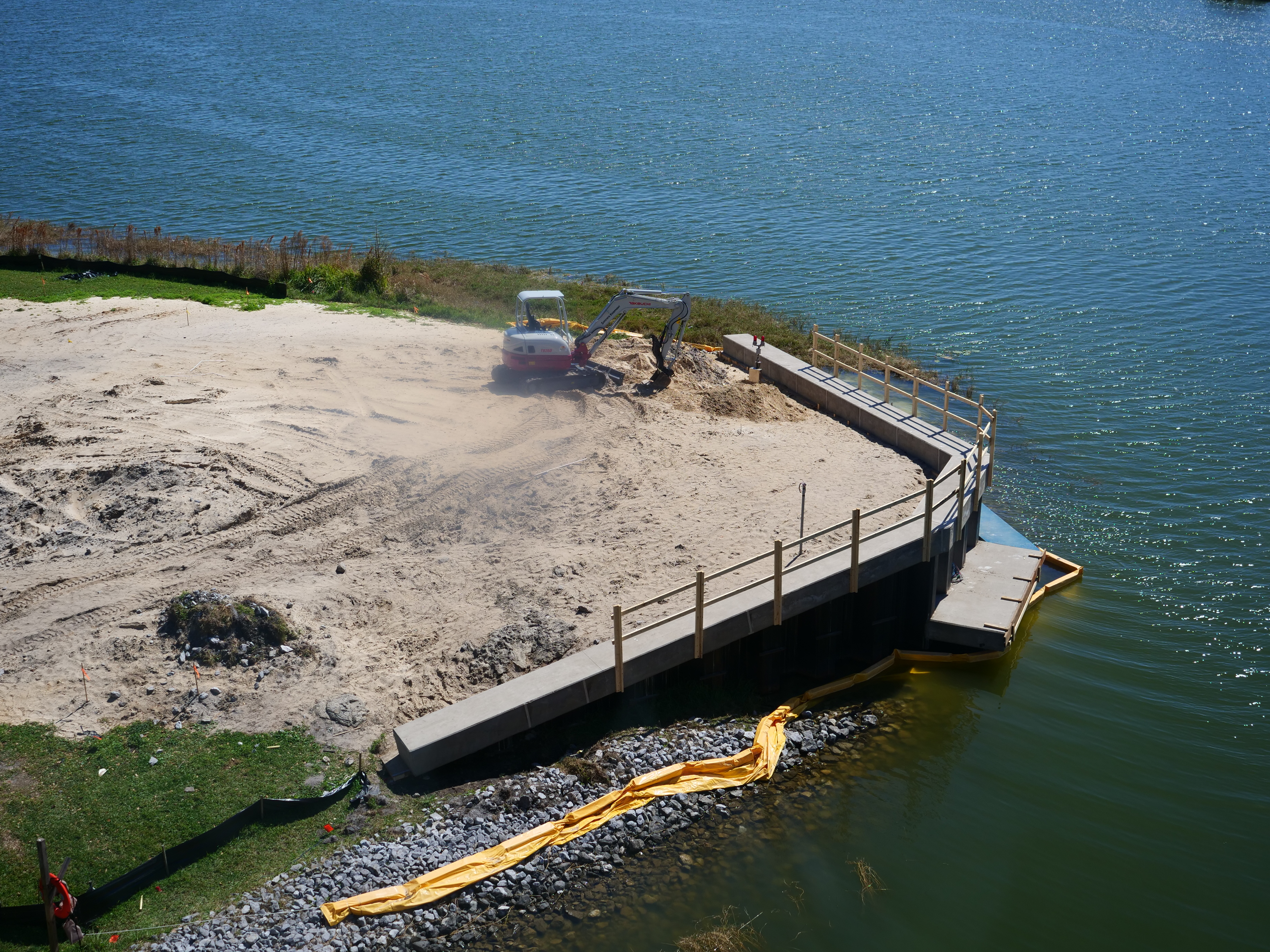 Grand Floridian Walkway Bridge Construction
