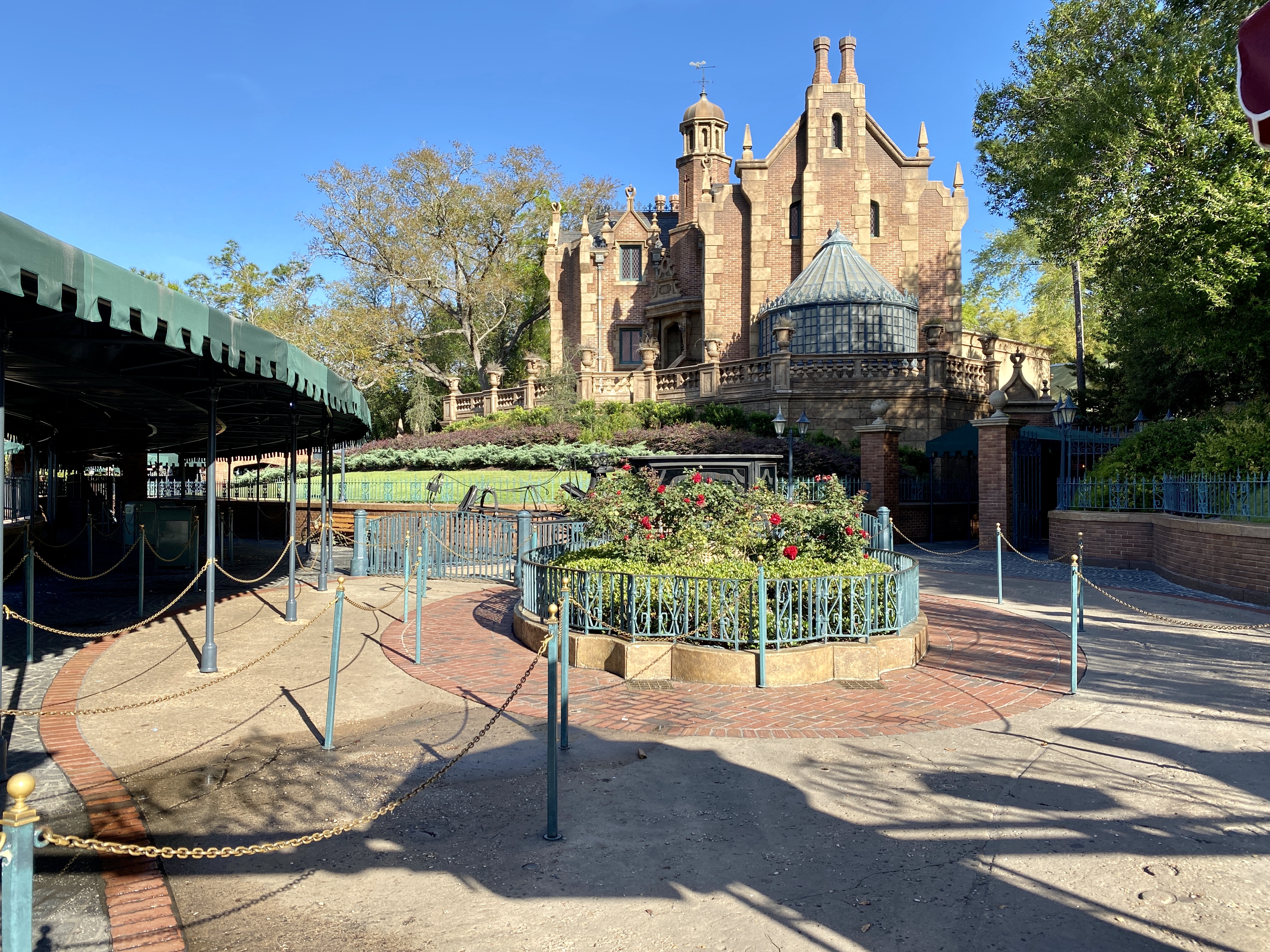Haunted mansion down