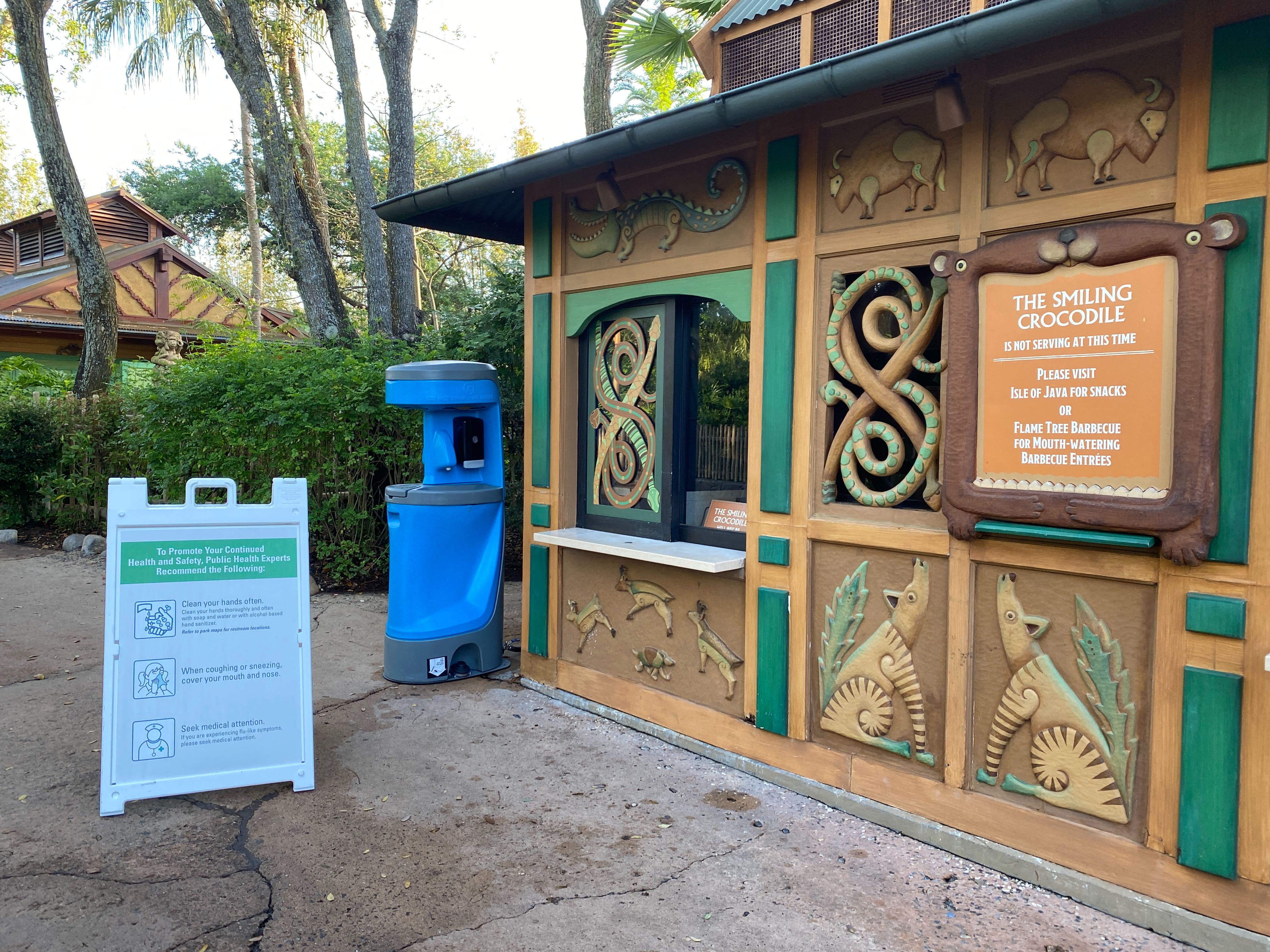 Hand washing station