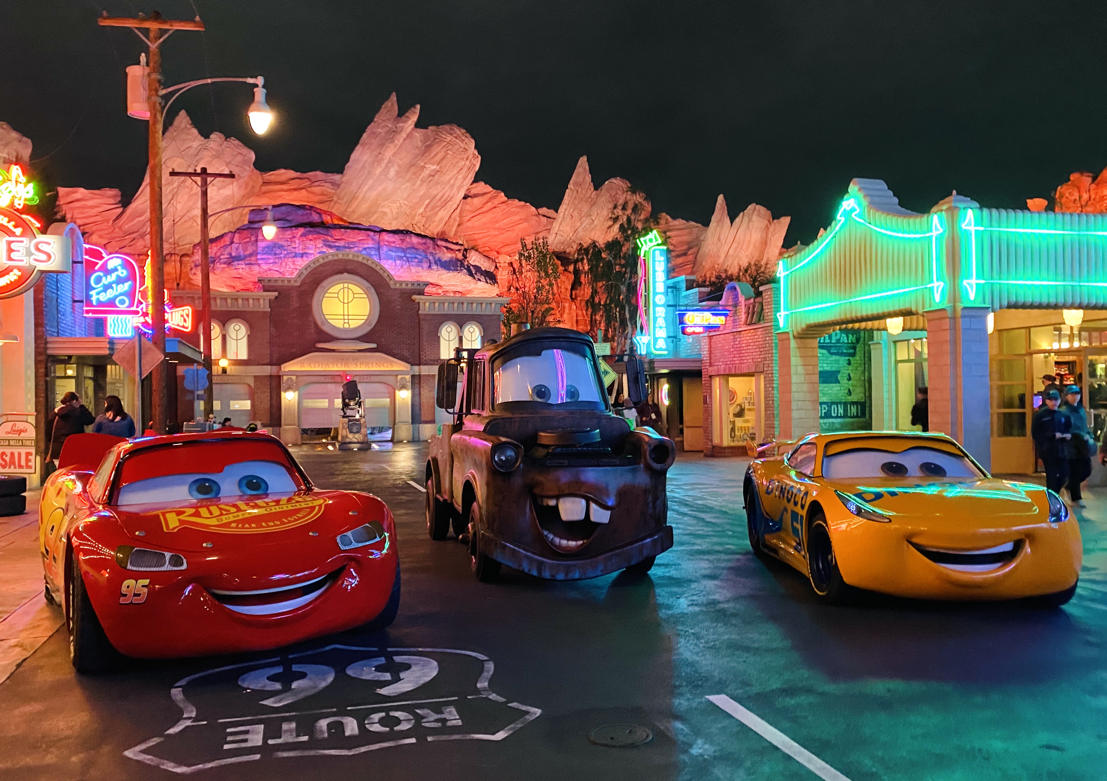 cars land dca