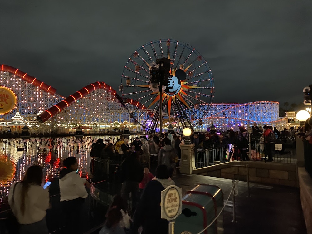 World of color crowds