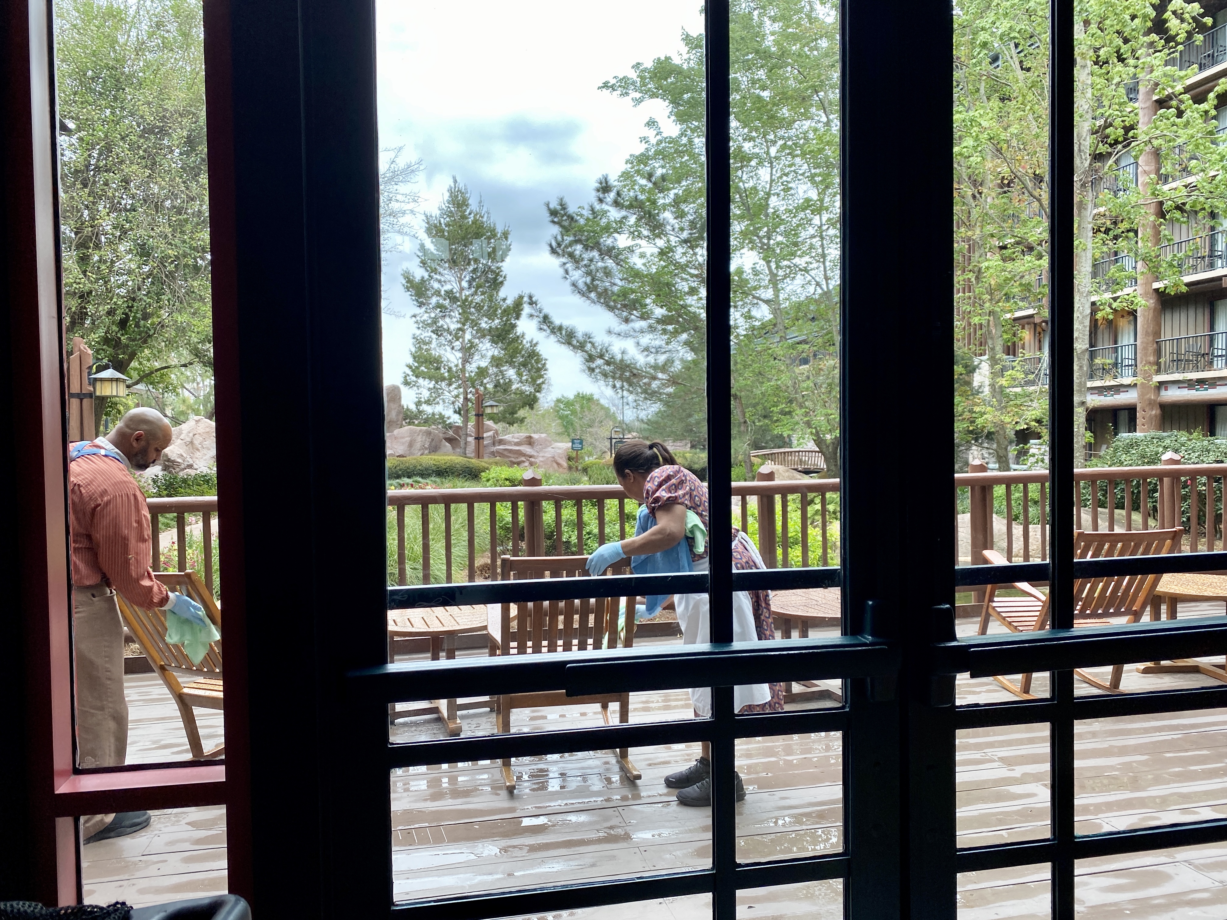 Wilderness lodge sanitation