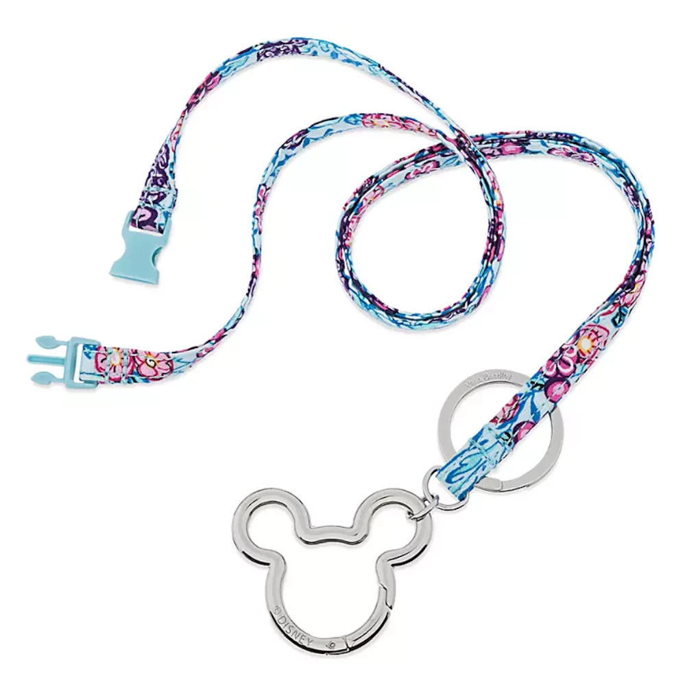 colorful garden vera bradley lanyard