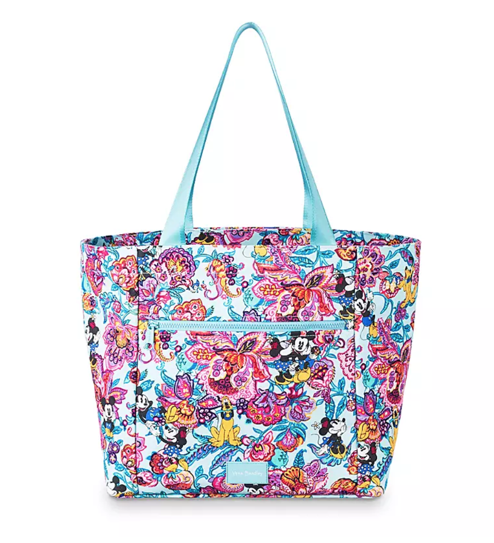 colorful garden vera bradley drawstring tote