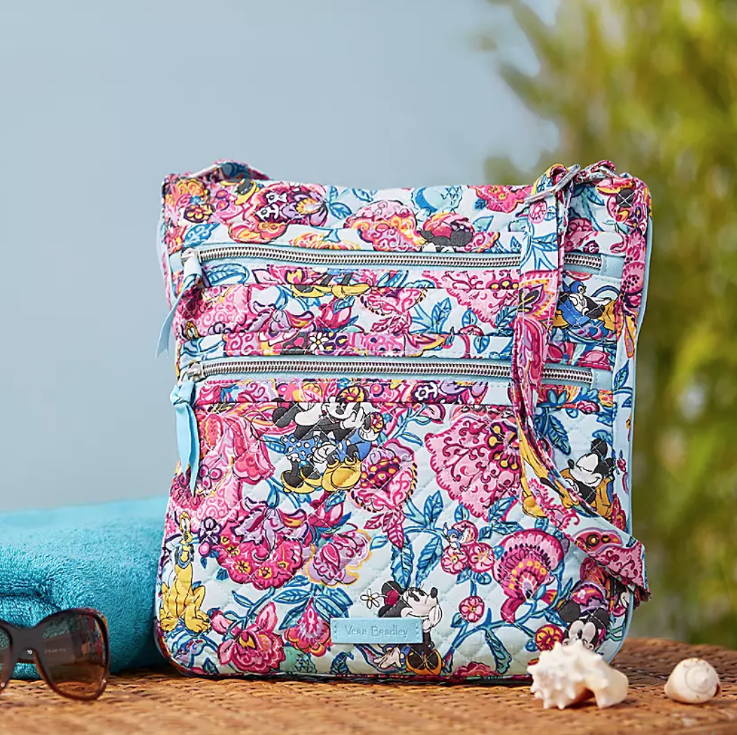 colorful garden vera bradley hipster bag