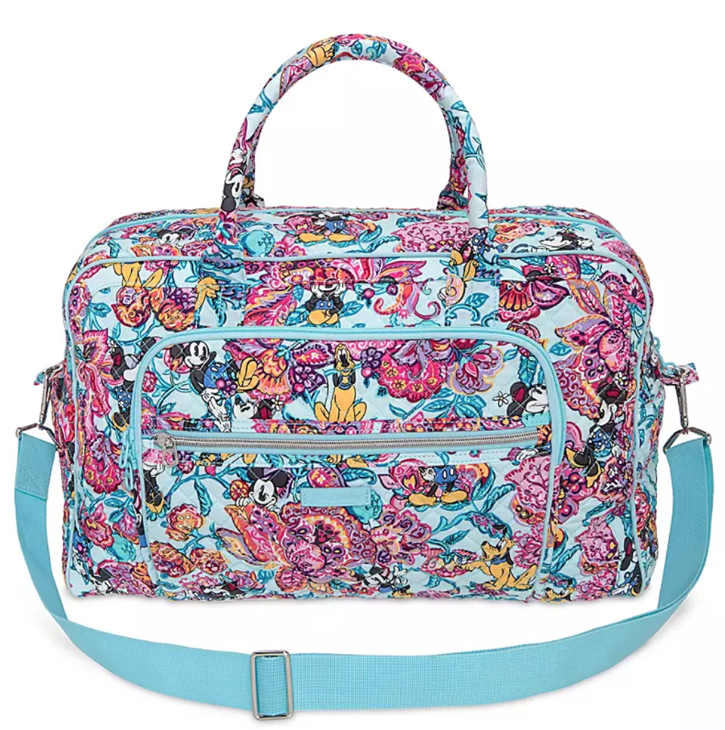 colorful garden vera bradley travel bag