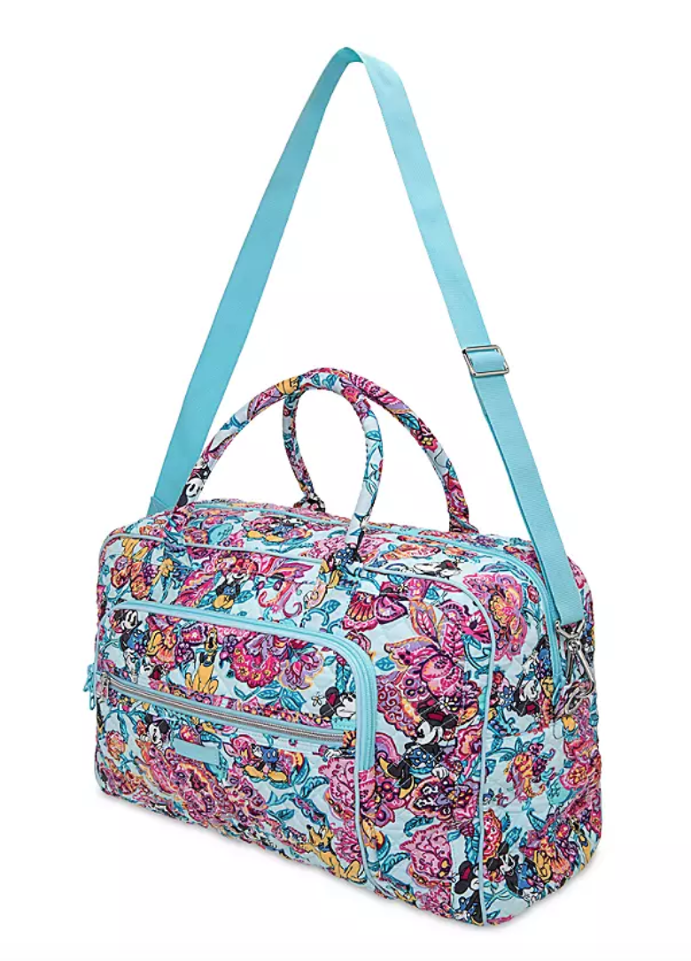 colorful garden vera bradley travel bag