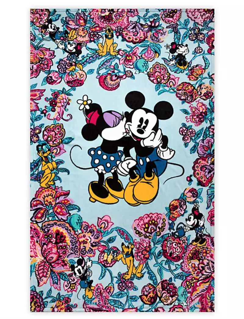 colorful garden vera bradley throw blanket