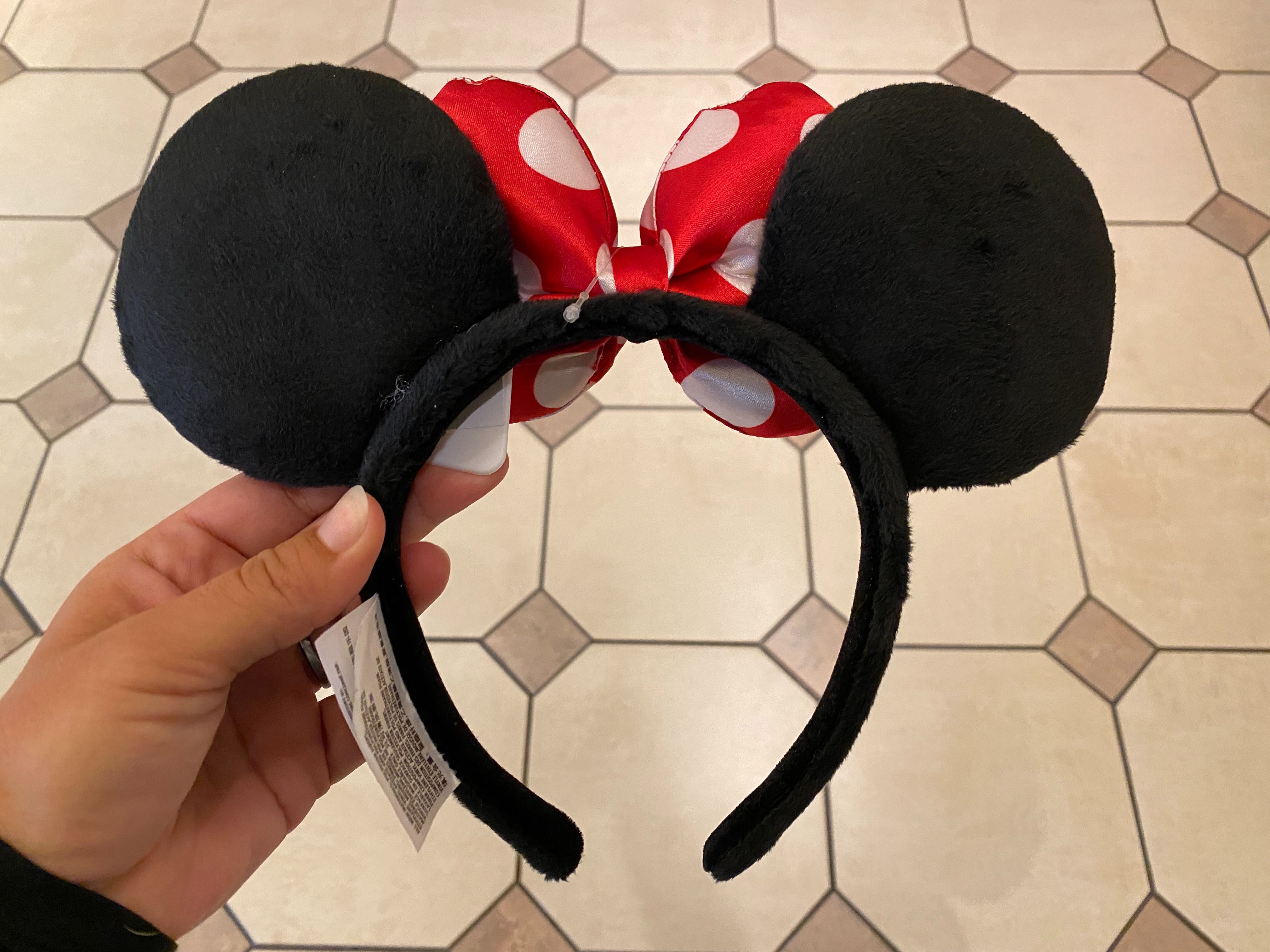 PHOTOS New Redesigned Classic Minnie Mouse Ears Arrive at Walt Disney