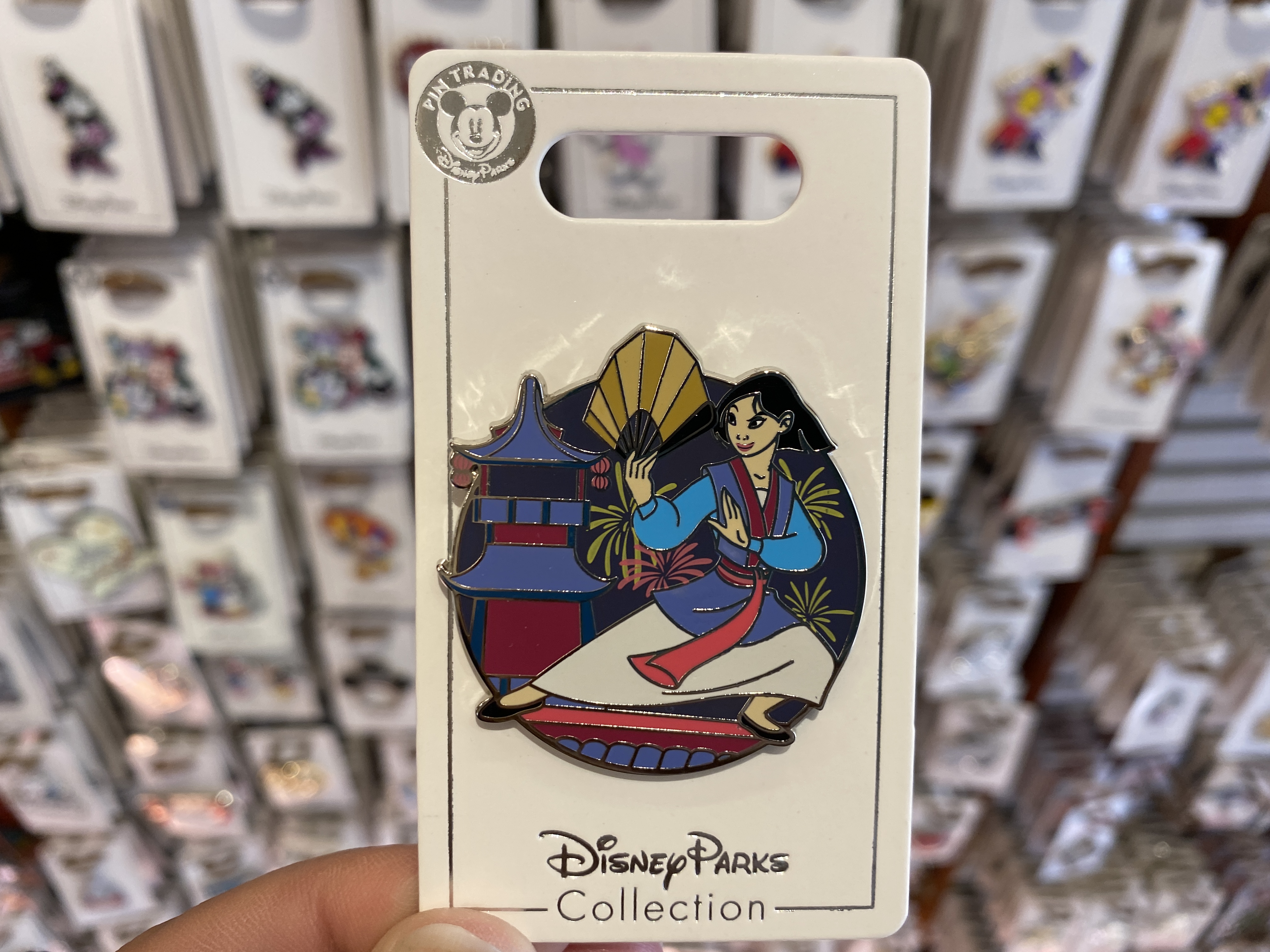 Mulan February pin