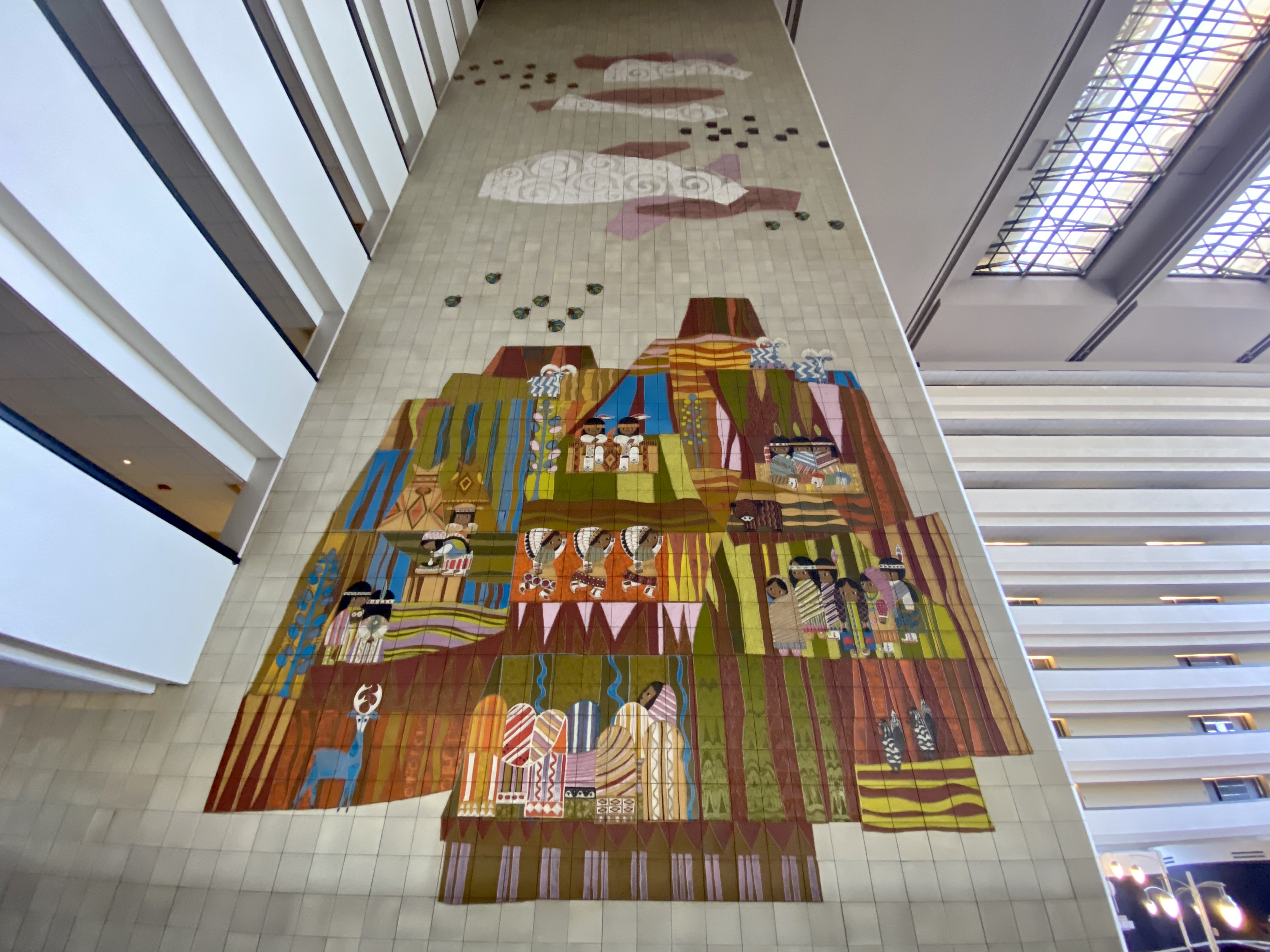 Contemporary mural