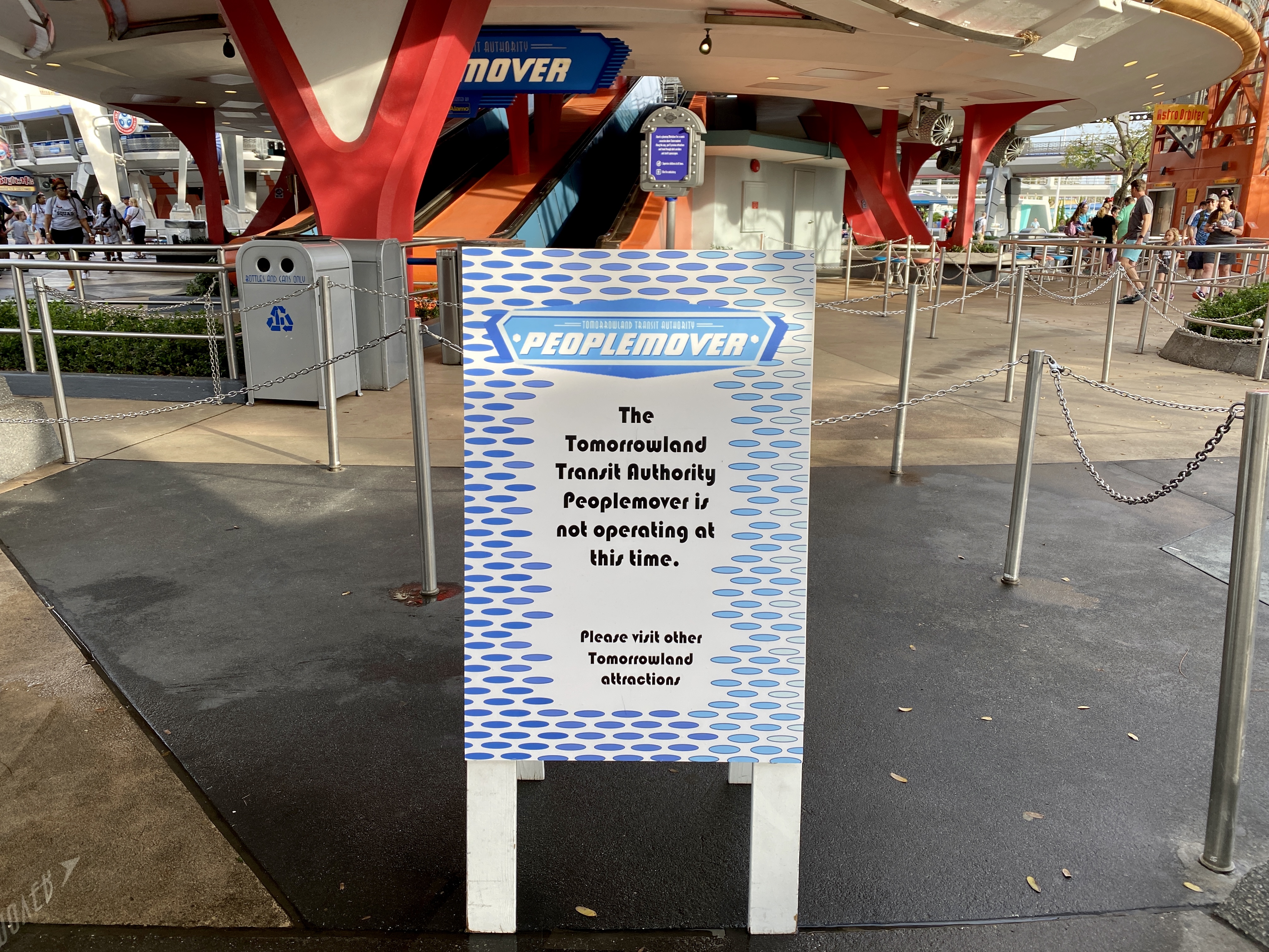 PeopleMover closed