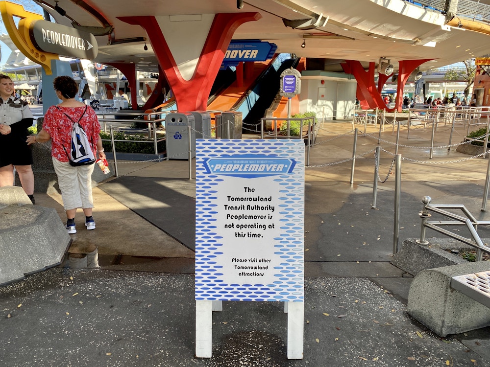 PeopleMover down