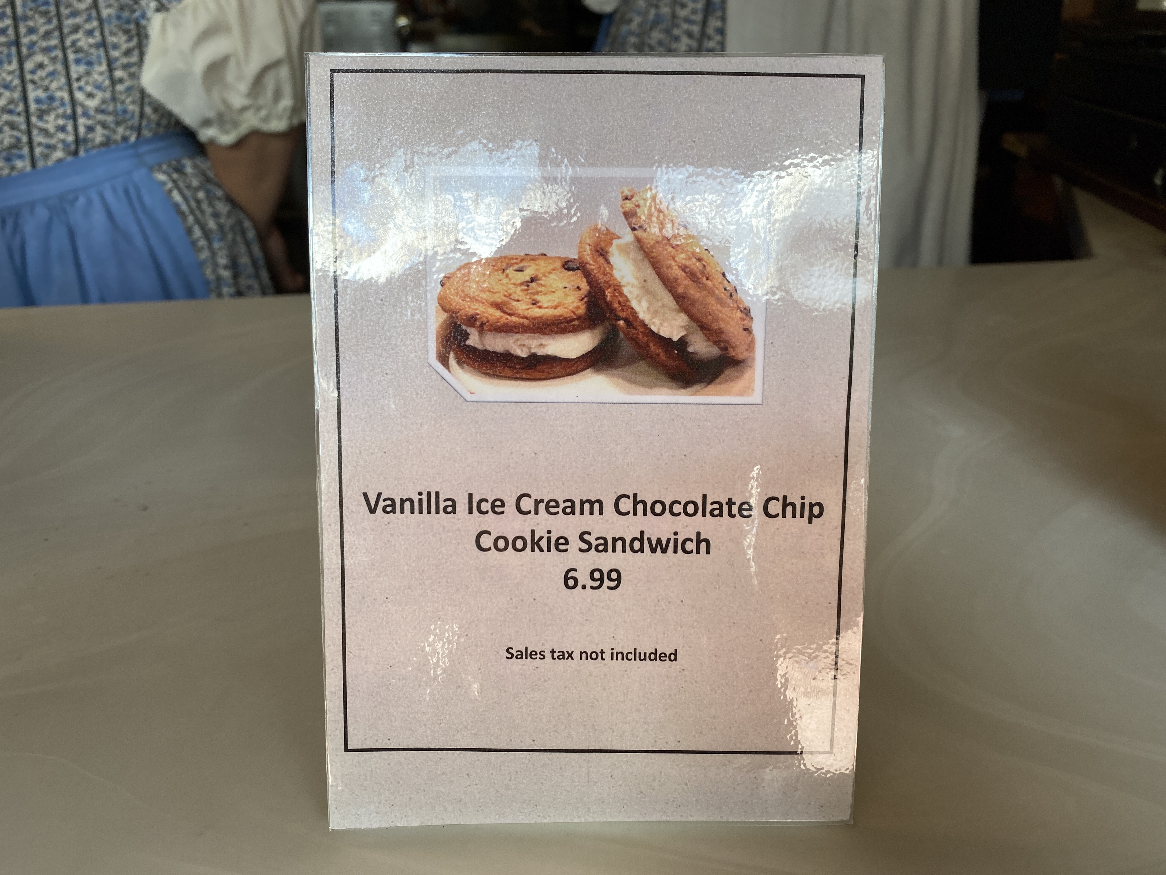 Ice cream sandwich