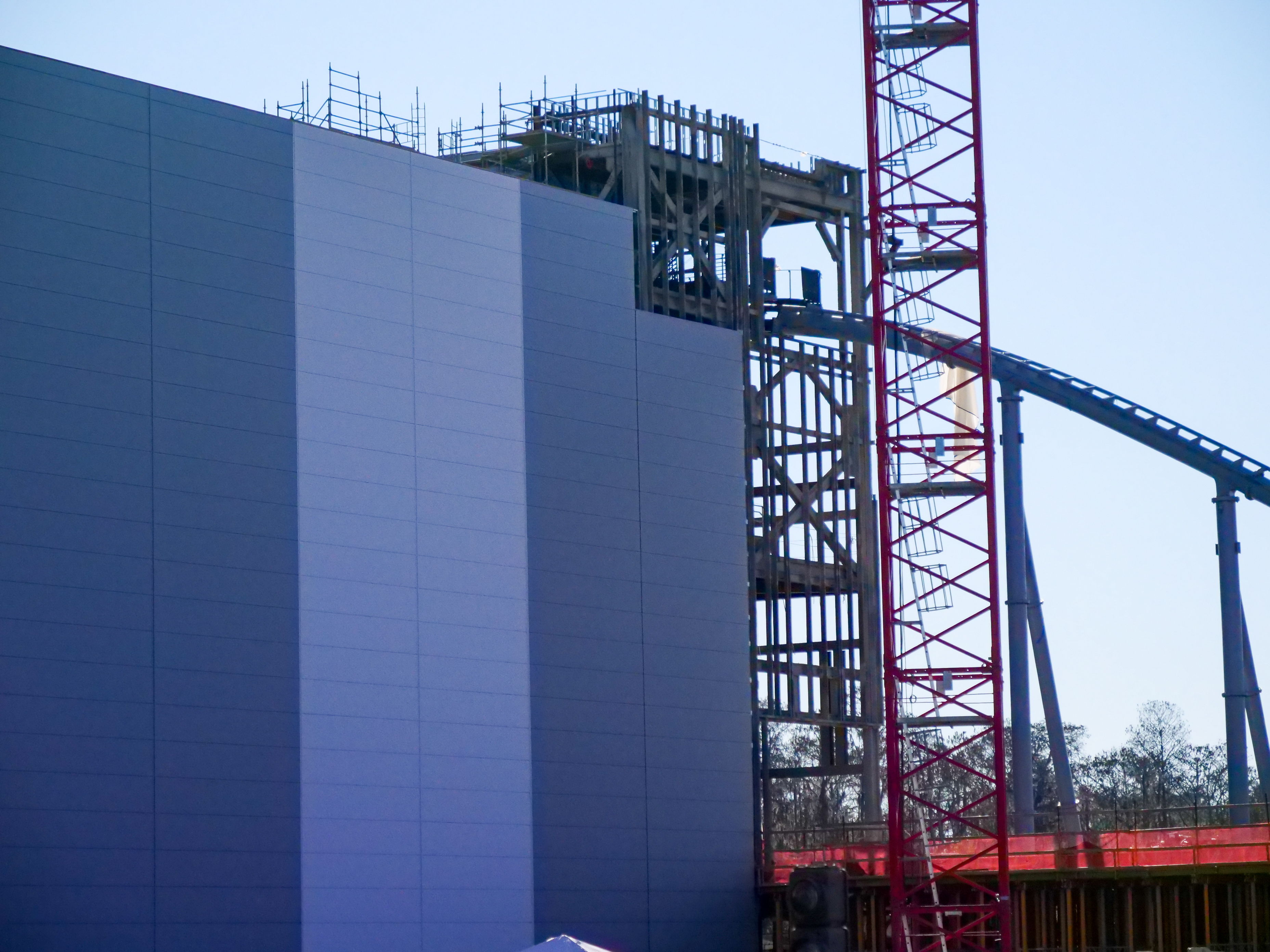 TRON Lightcycle Run Construction